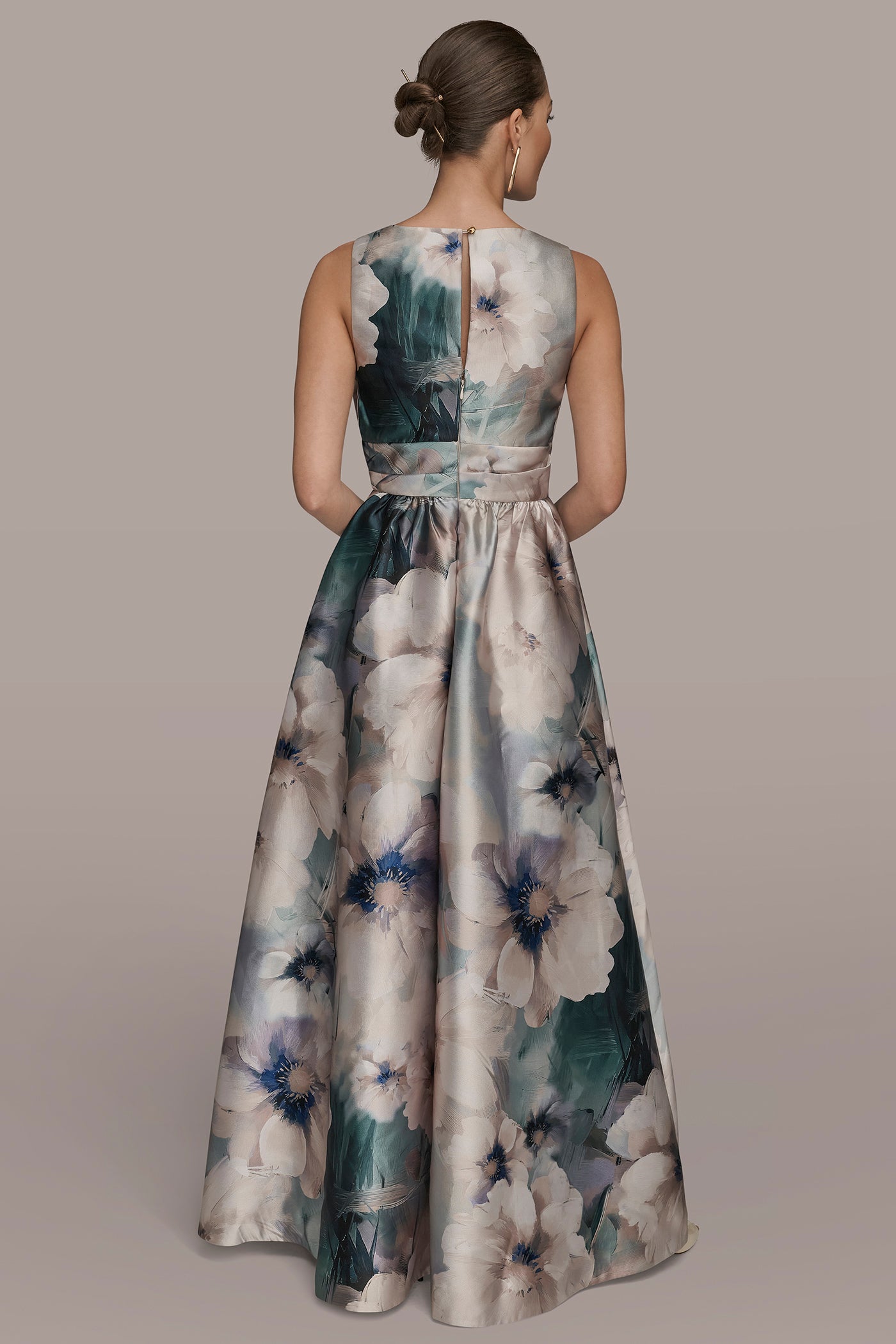 SLEEVELESS MIKADO DRESS | View 2 | Dresses & Jumpsuits