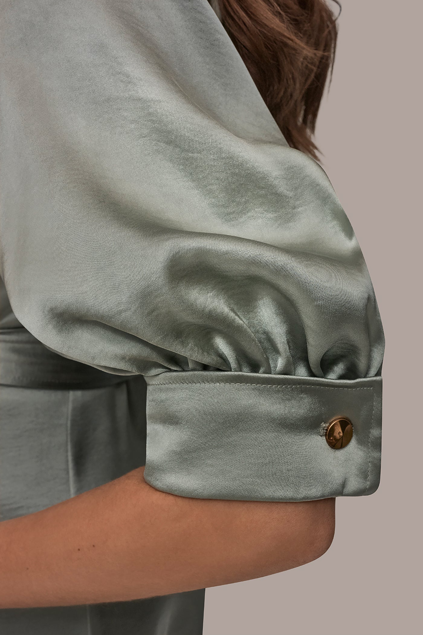 SATIN MIDI SHIRT DRESS VIEW 5 | Dresses & Jumpsuits