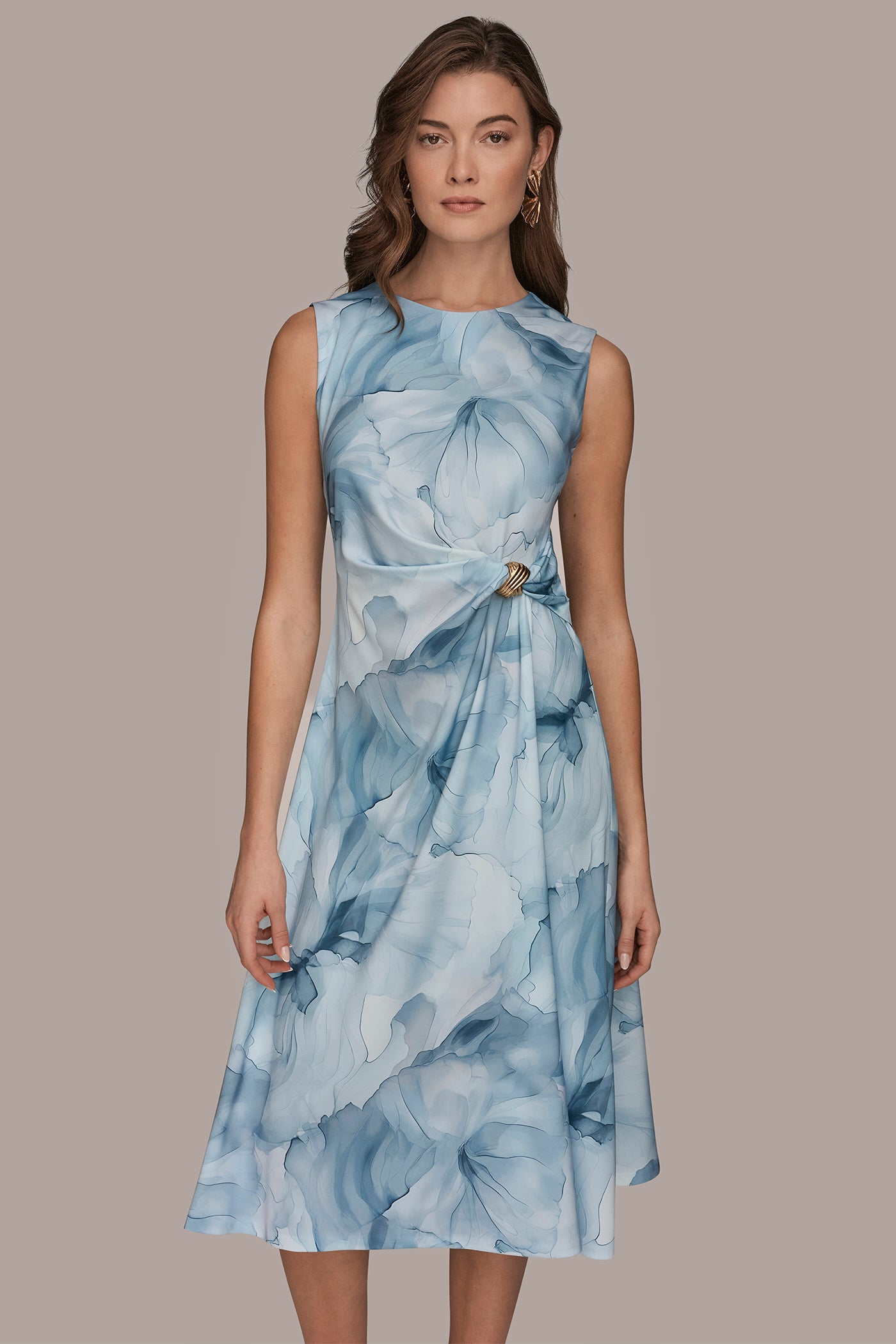 A-LINE MIDI DRESS VIEW 6 | Dresses & Jumpsuits