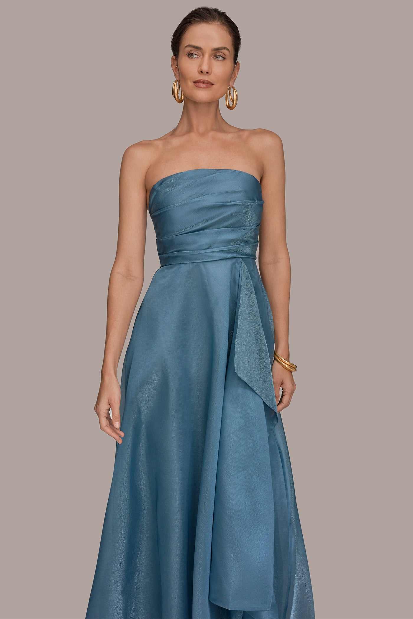 STRAPLESS SURPLUS BALL GOWN VIEW 7 | Dresses & Jumpsuits