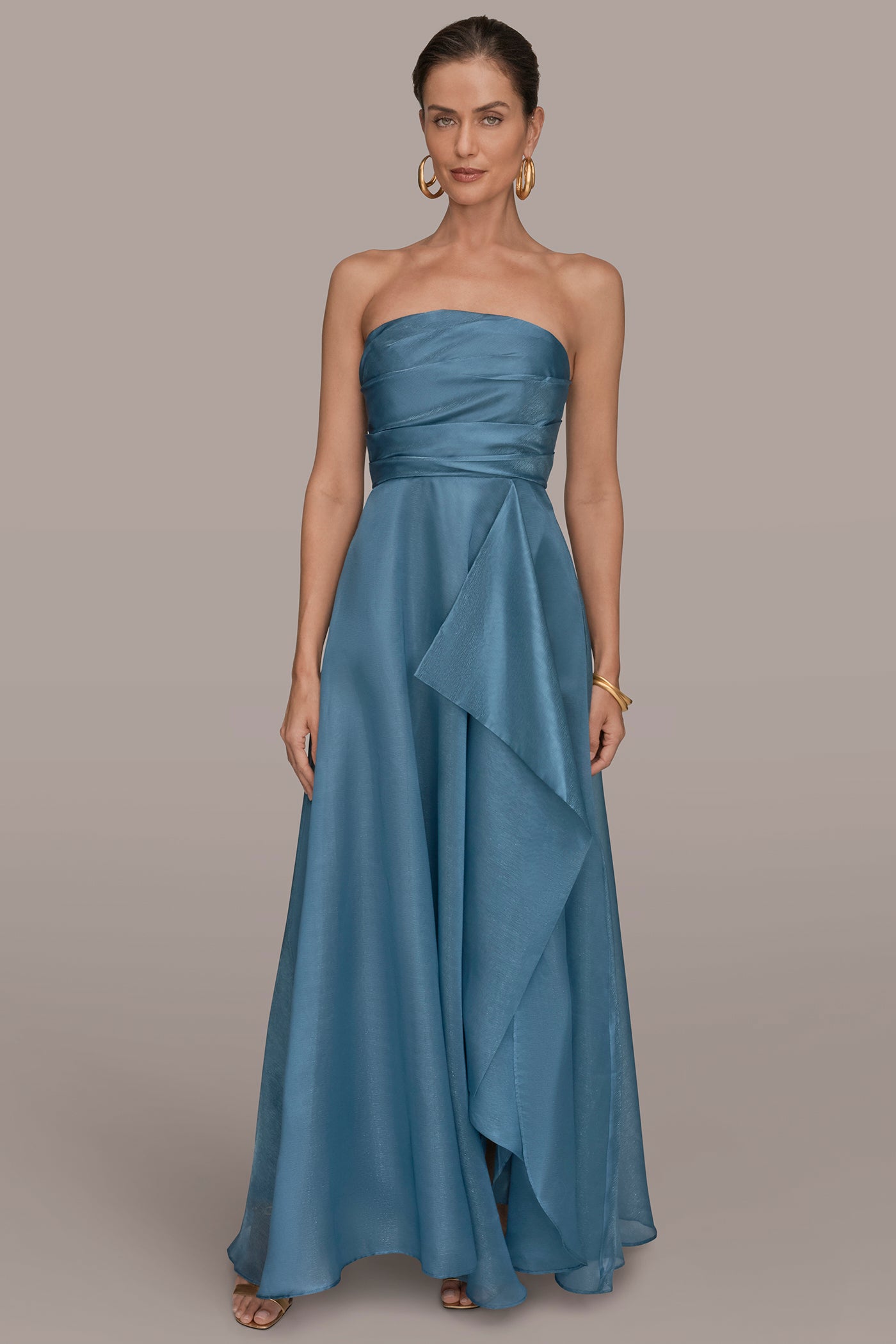 STRAPLESS SURPLUS BALL GOWN | View 1 | Dresses & Jumpsuits