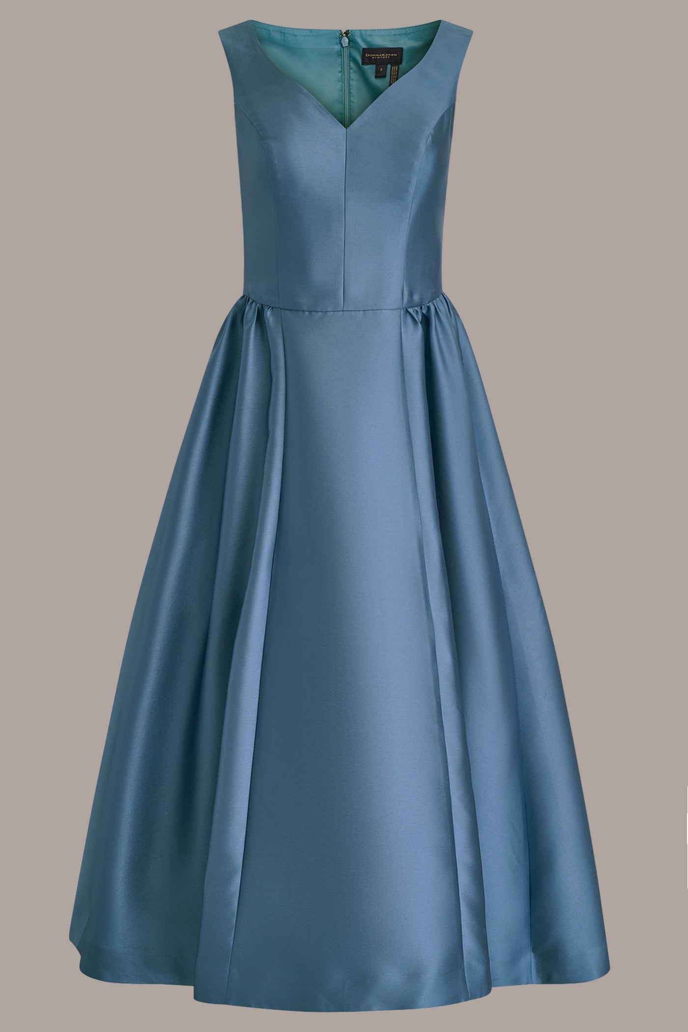 MIKADO SLEEVELESS FLORAL MIDI GOWN VIEW 9 | New Arrivals