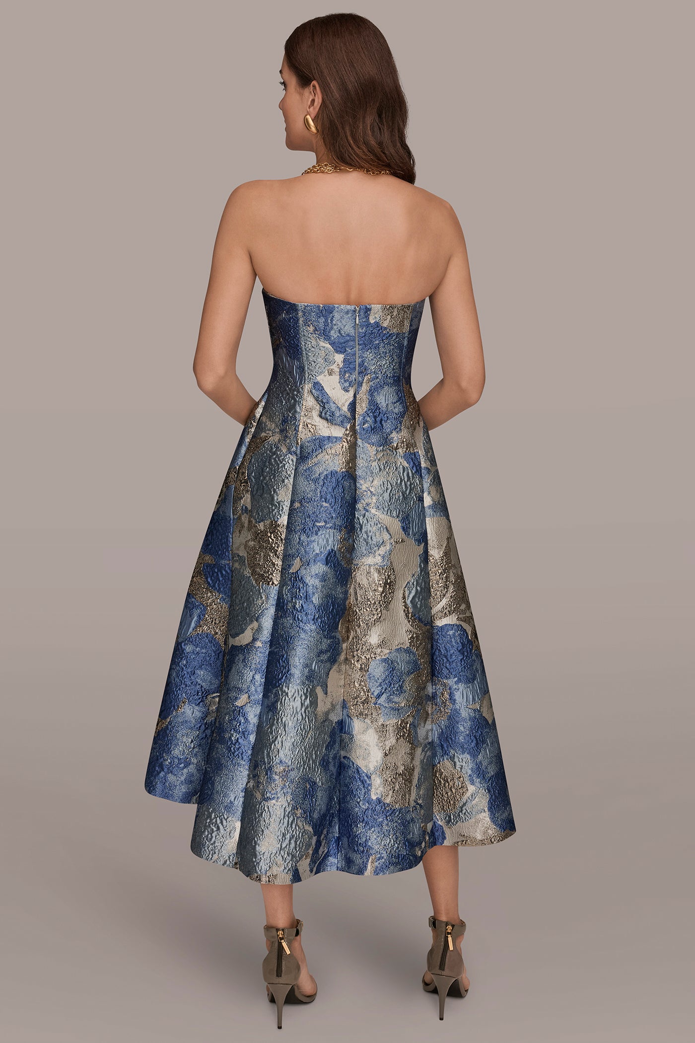 STRAPLESS FIT & FLARE COCKTAIL | View 2 | Dresses & Jumpsuits