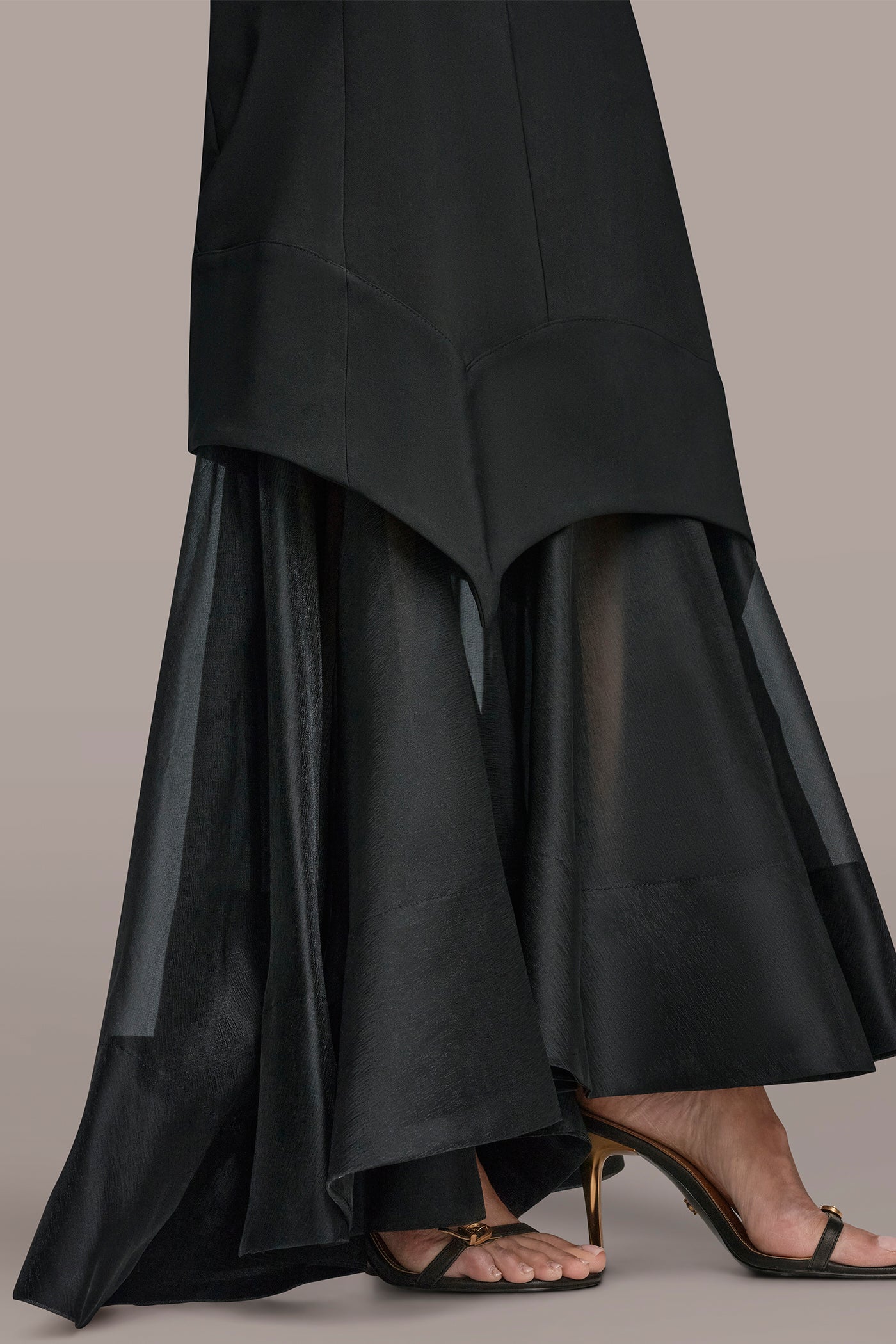 STRAPLESS ORGANZA SKIRT GOWN VIEW 6 | New Arrivals