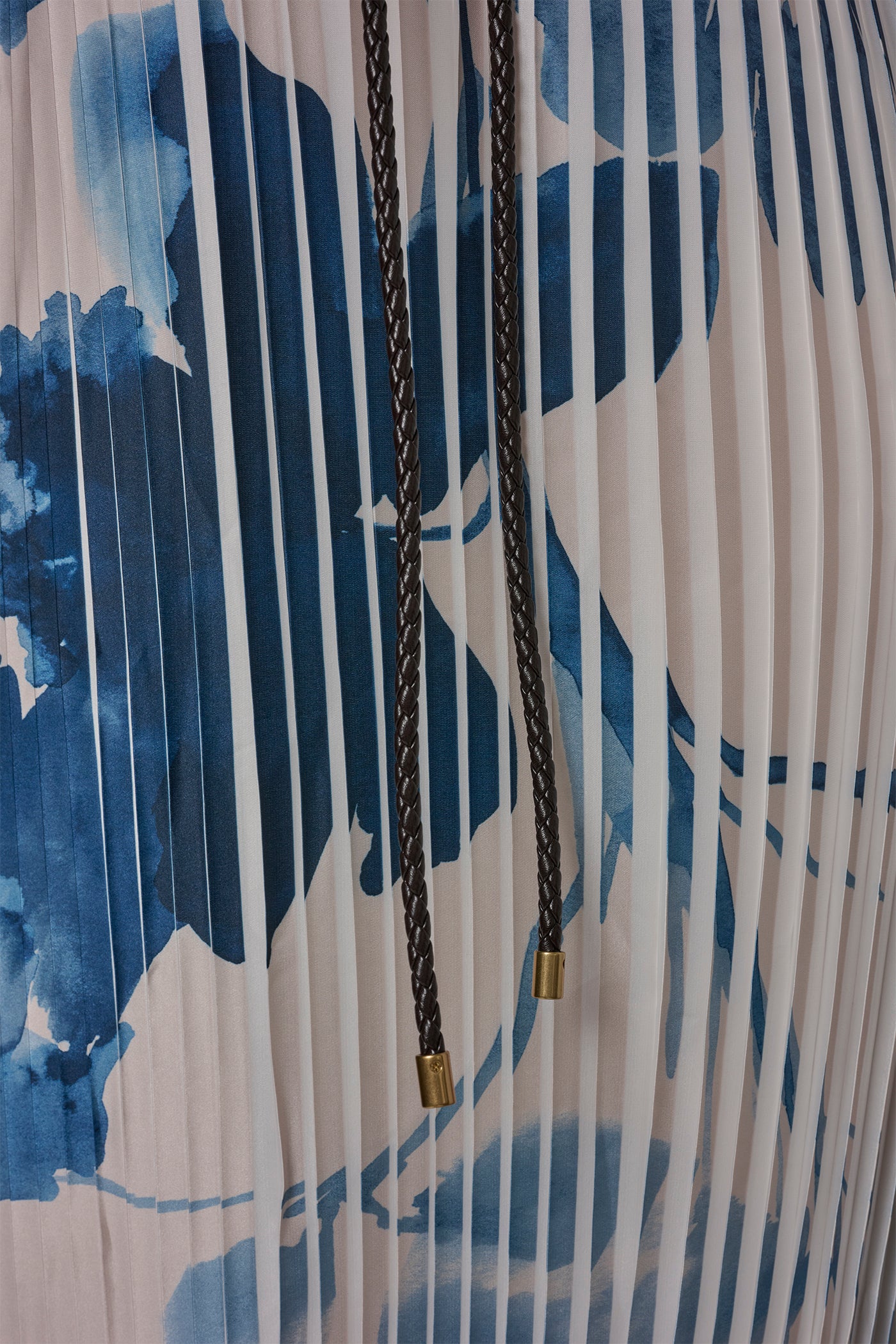 PRINTED PLEATED MIDI DRESS VIEW 6 | Dresses & Jumpsuits