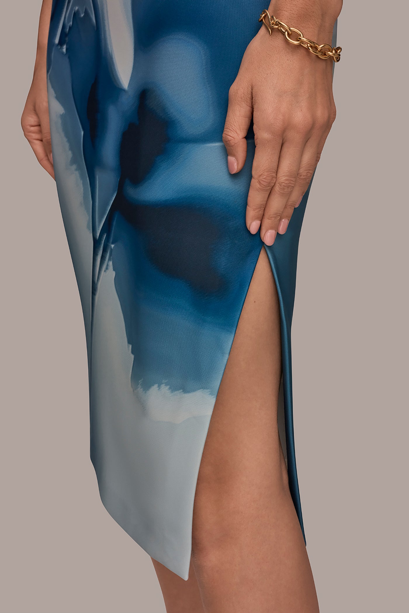 FLORAL ONE-SHOULDER SHEATH DRESS VIEW 5 | New Dresses