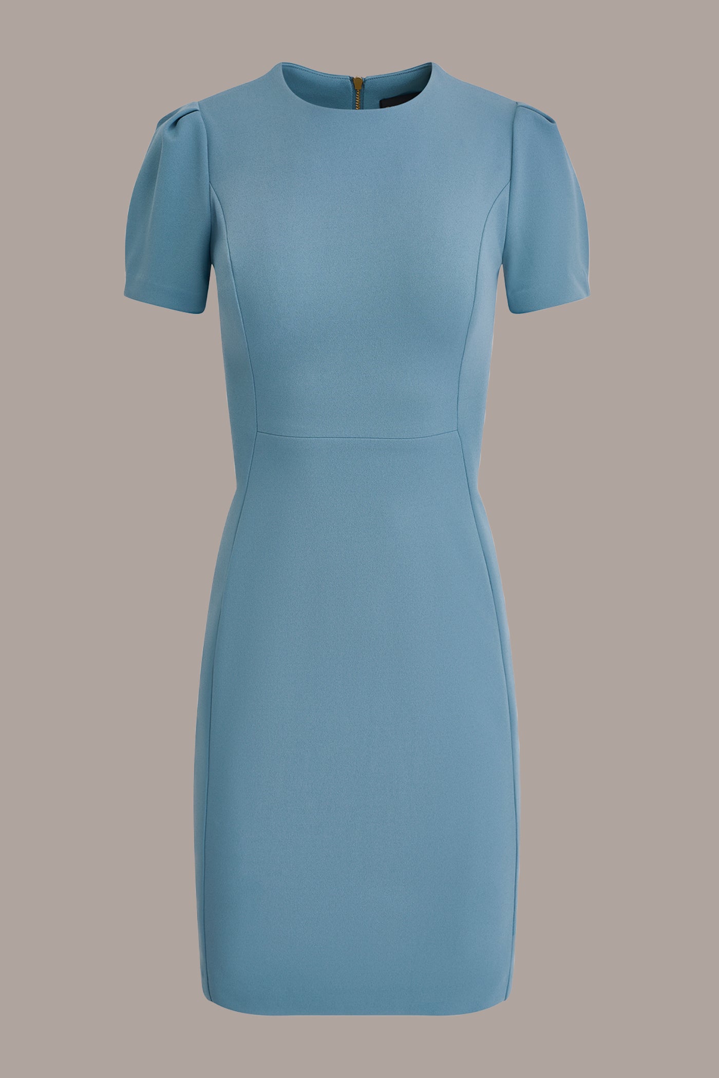 PUFF SLEEVE SHEATH DRESS VIEW 7 | Essential Dresses