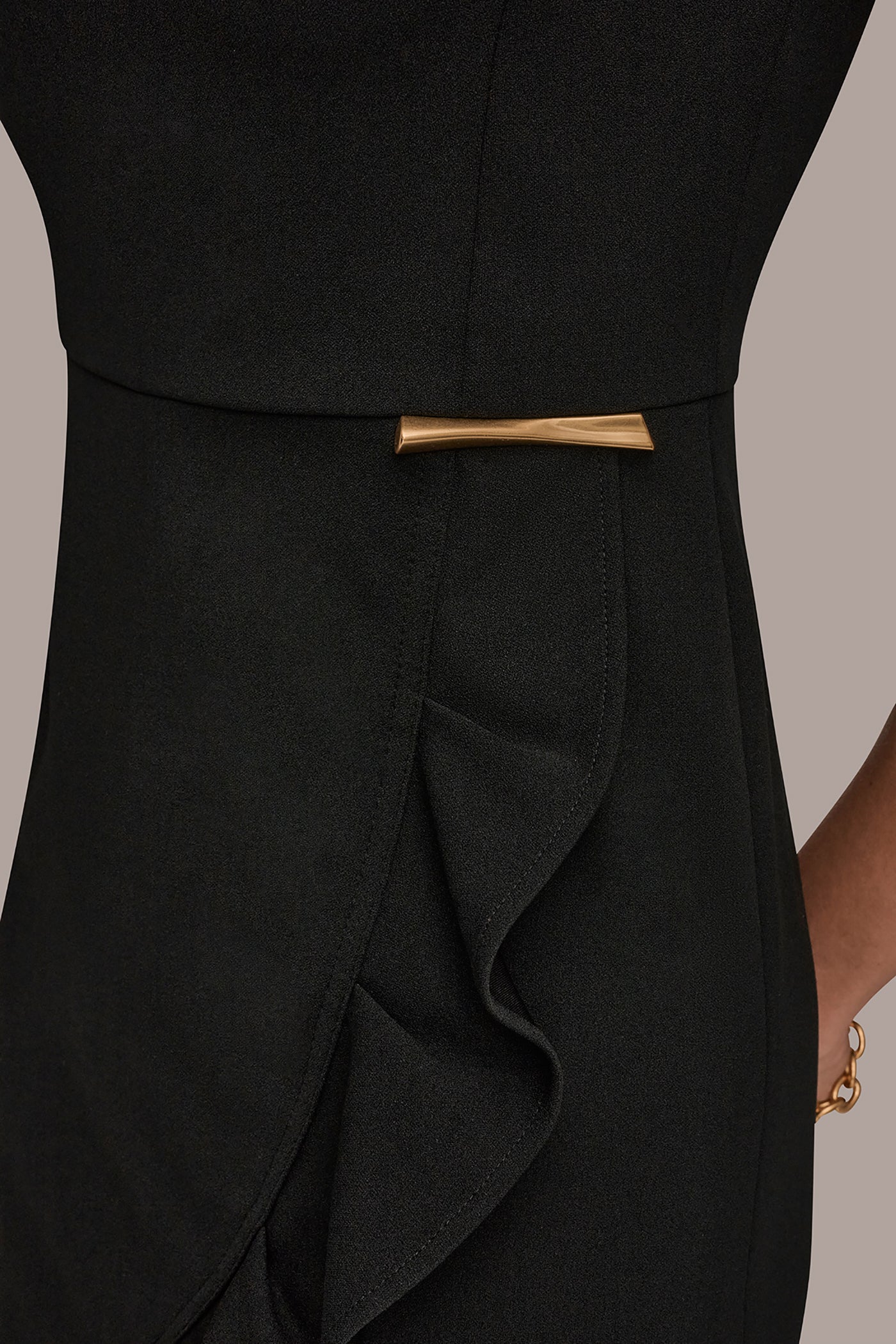 RUFFLE SHEATH DRESS VIEW 5 | Dresses & Jumpsuits