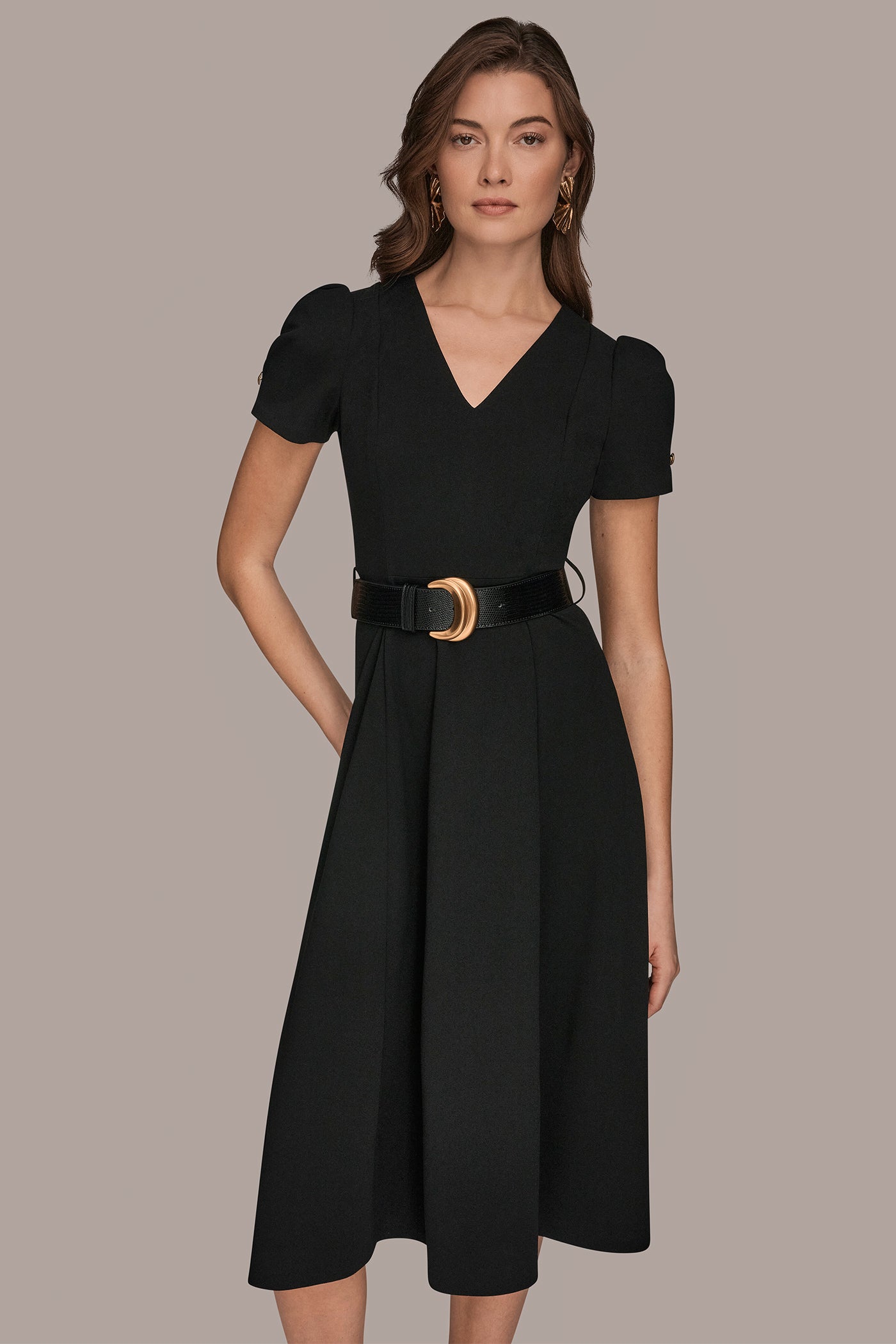 TWILL A-LINE DRESS VIEW 8 | Dresses & Jumpsuits