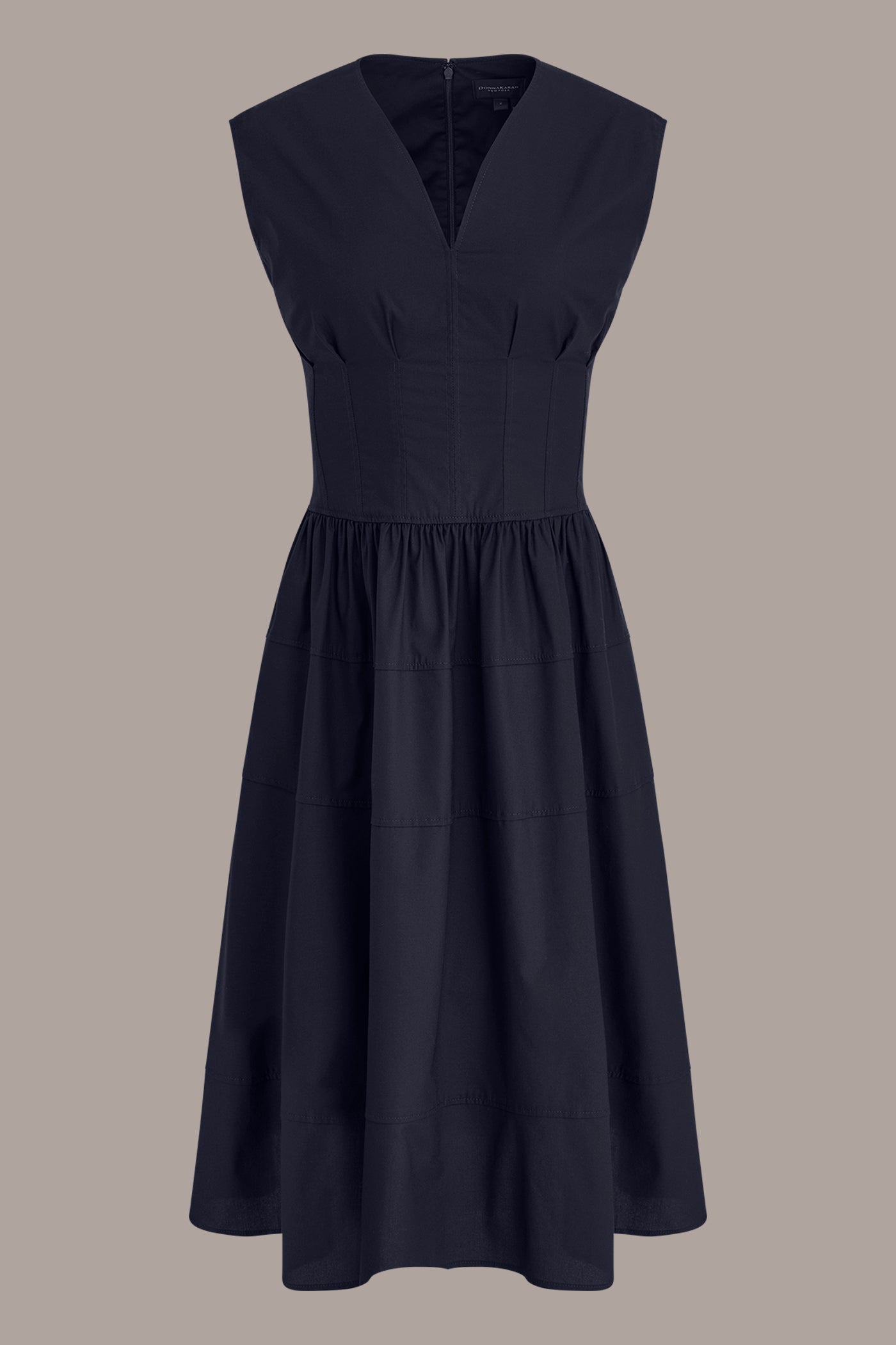 CORSET WAIST A LINE MIDI DRESS VIEW 7 | Dresses & Jumpsuits