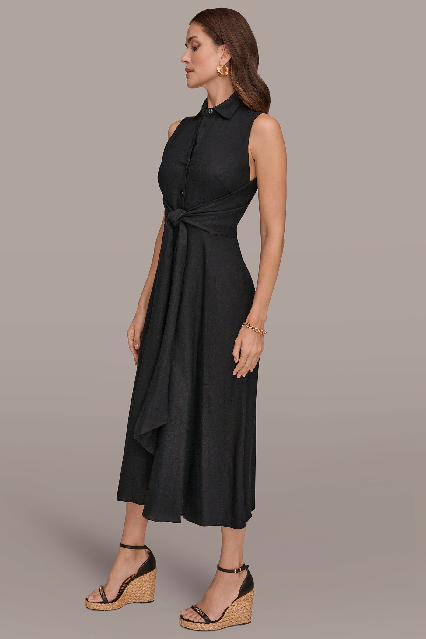 BELTED SHIRT DRESS VIEW 3 | Dresses & Jumpsuits