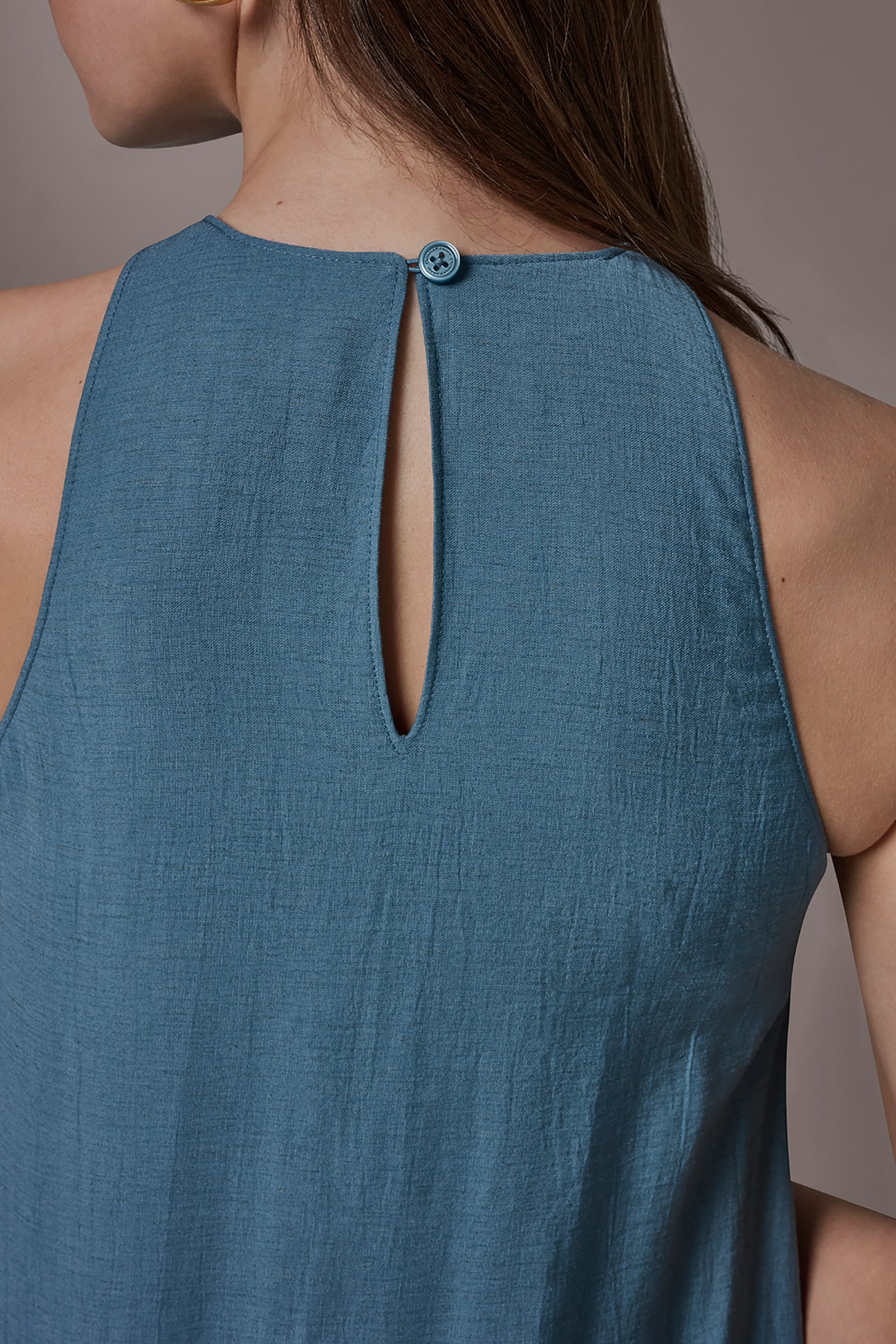 JEWEL-NECK MIDI DRESS VIEW 5 | New clothing