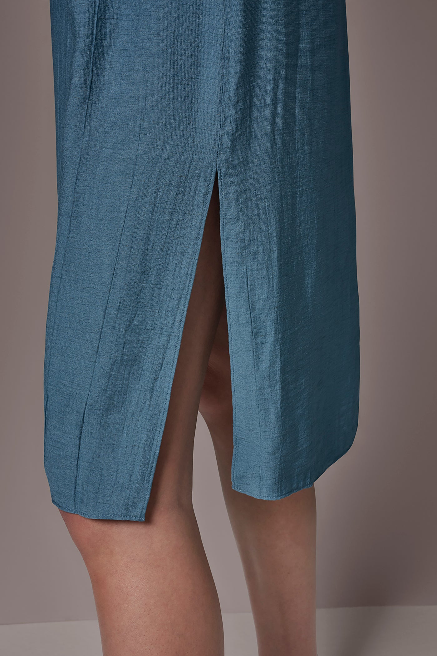 JEWEL-NECK MIDI DRESS VIEW 6 | New clothing