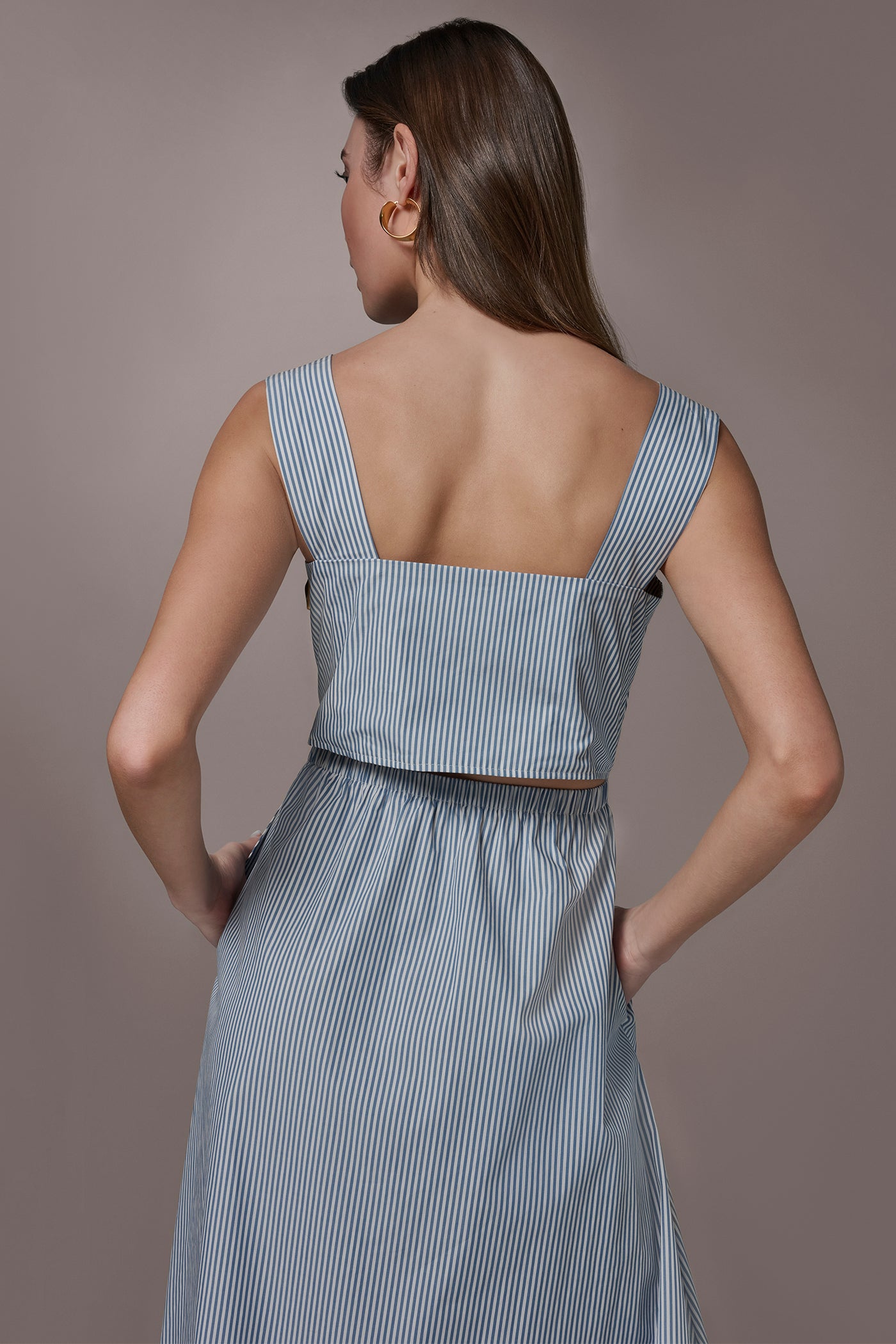 MIDI FIT-AND-FLARE DRESS VIEW 6 | Dresses & Jumpsuits