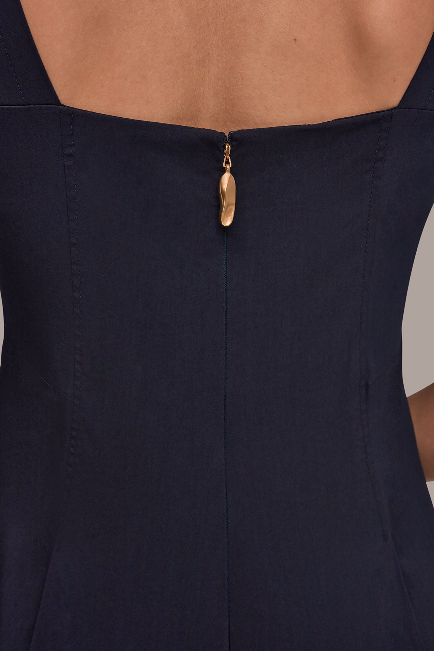 SQUARE NECK A-LINE DRESS VIEW 5 | Clothing