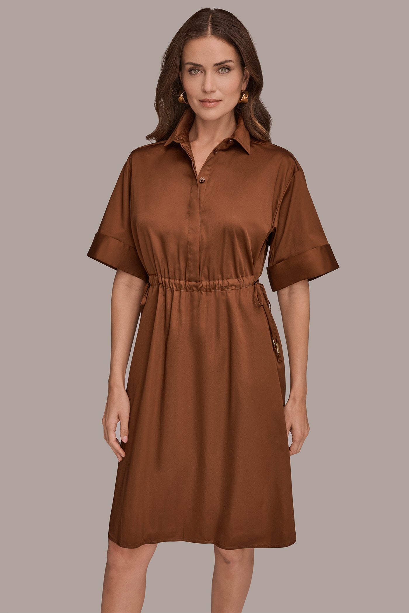 knee length cotton shirt dress sa black shirt dress cotton-knee length Studio Heijne