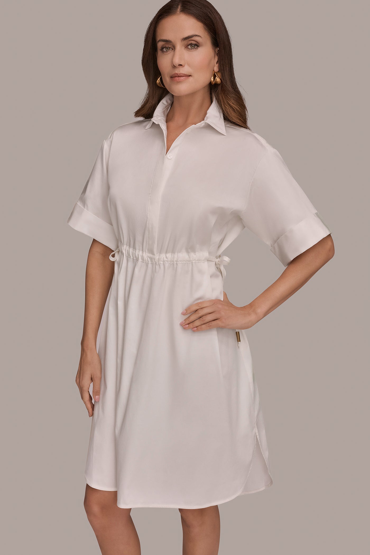 cotton satin dress Women's Sateen Dresses