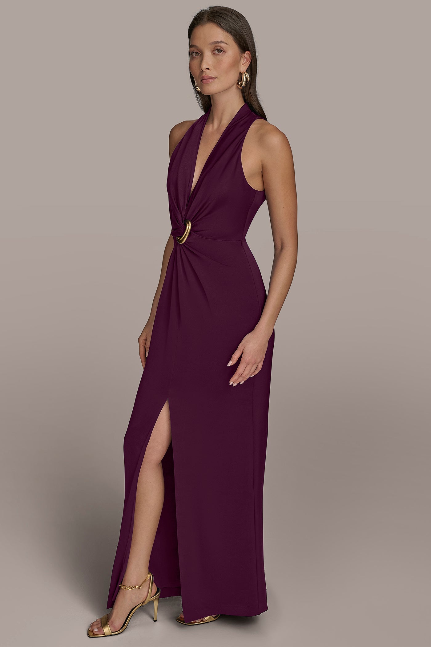 VNECK GOWN VIEW 3 | Event Dressing