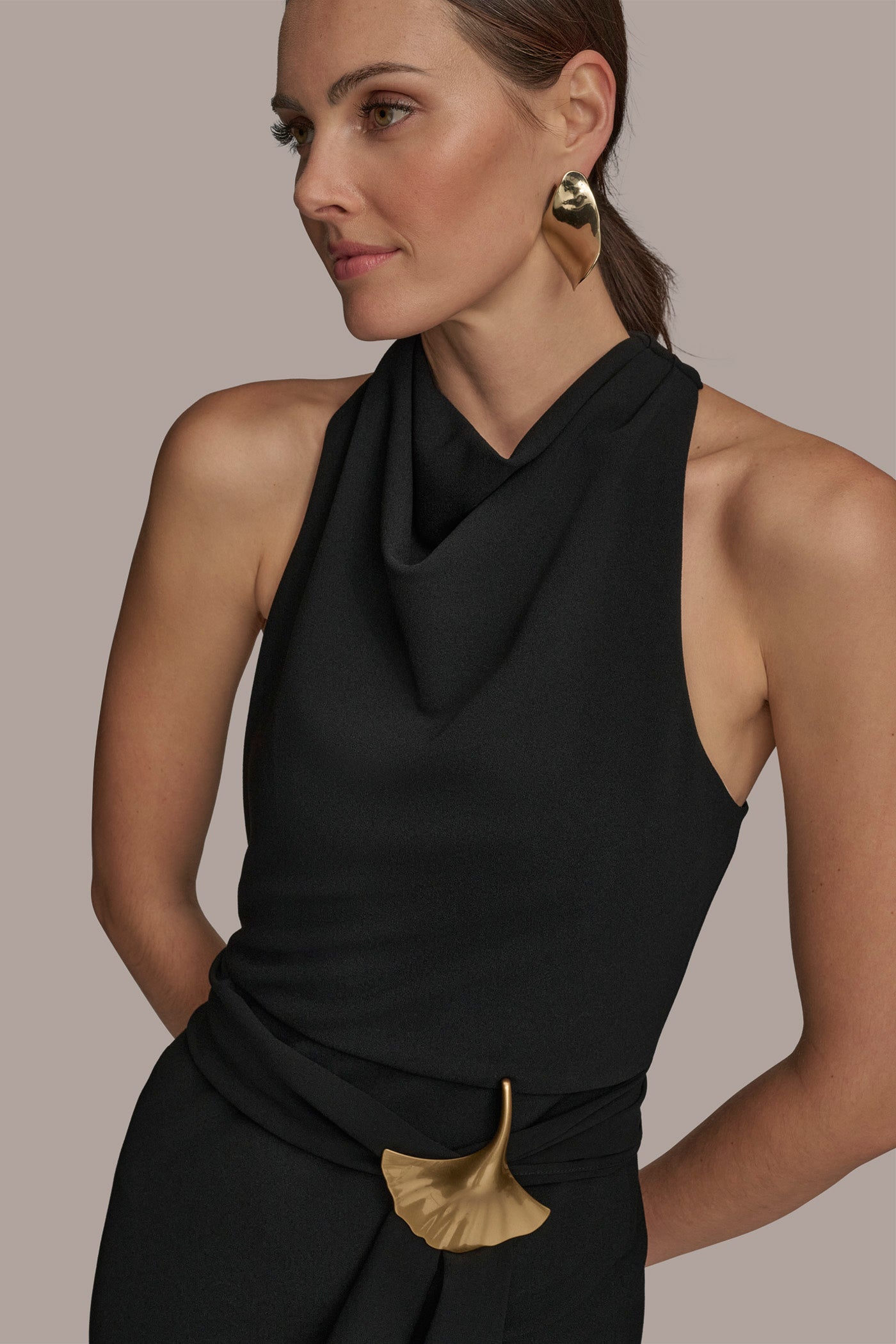 COWL NECK GOWN VIEW 6 | Ball Gowns