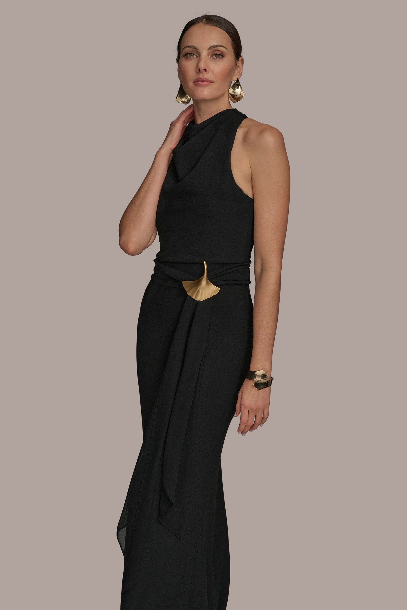 COWL NECK GOWN VIEW 5 | Ball Gowns