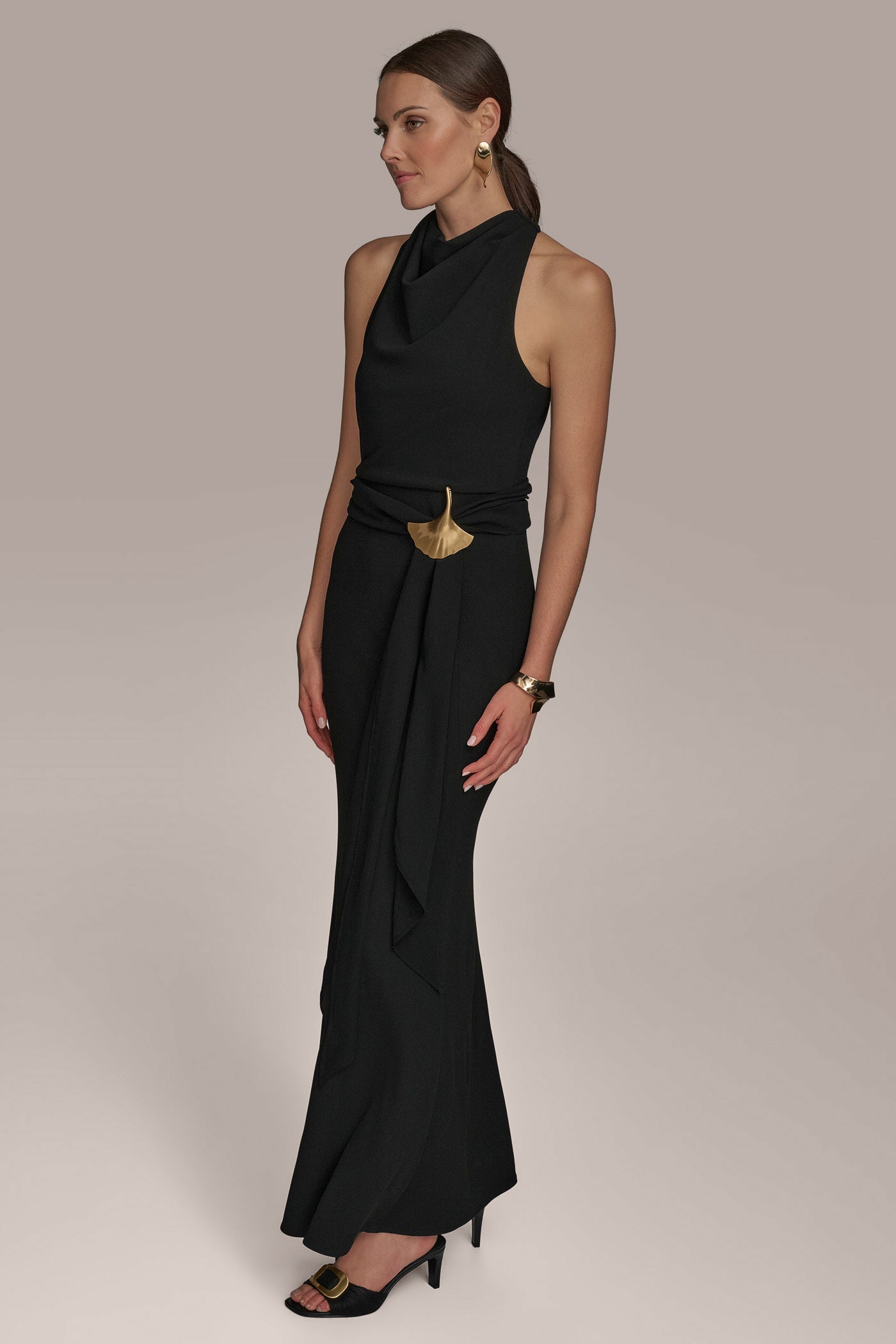 COWL NECK GOWN VIEW 3 | Ball Gowns