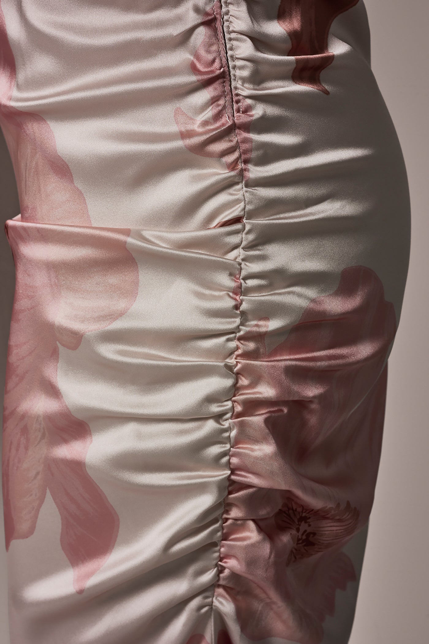 CHARMEUSE FLORAL WRAP-EFFECT MIDI DRESS VIEW 6 | Dresses & Jumpsuits