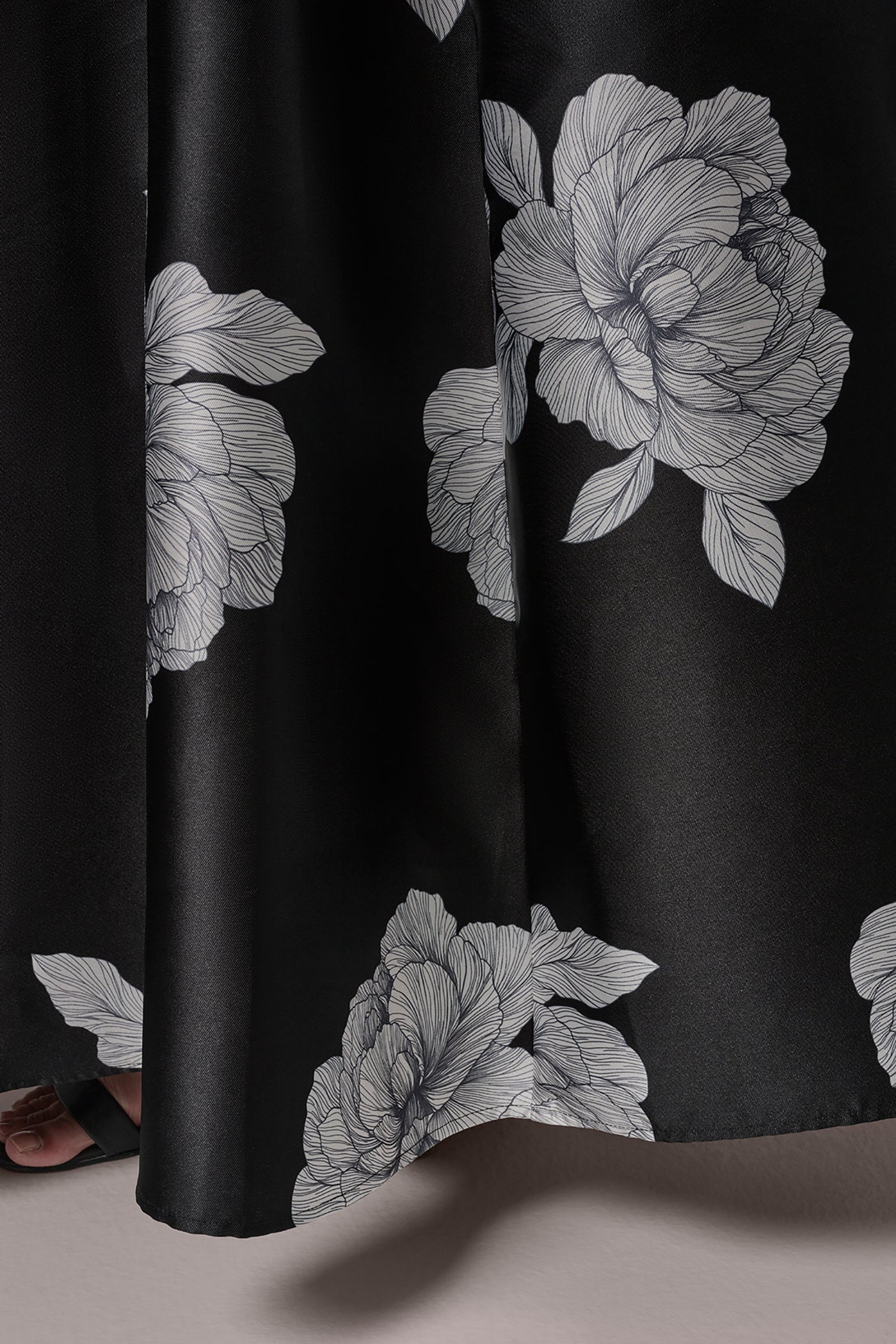 MIKADO FLORAL STRAPLESS BALL GOWN VIEW 5 | New Arrivals