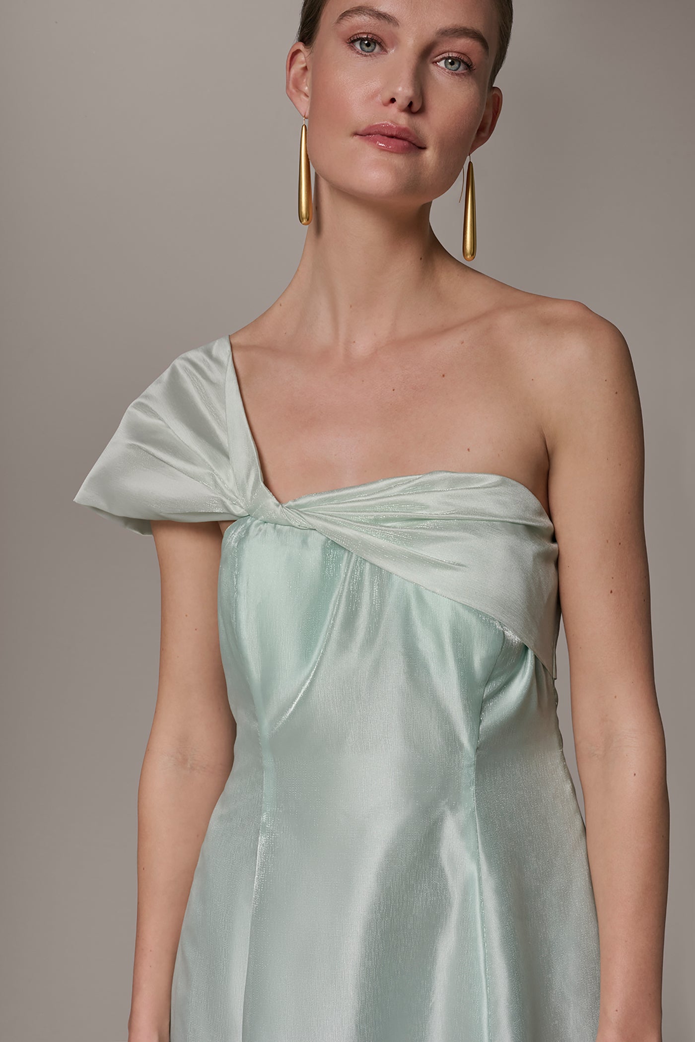 ORGANZA TWIST ONE-SHOULDER BALL GOWN VIEW 4 | Dresses & Jumpsuits