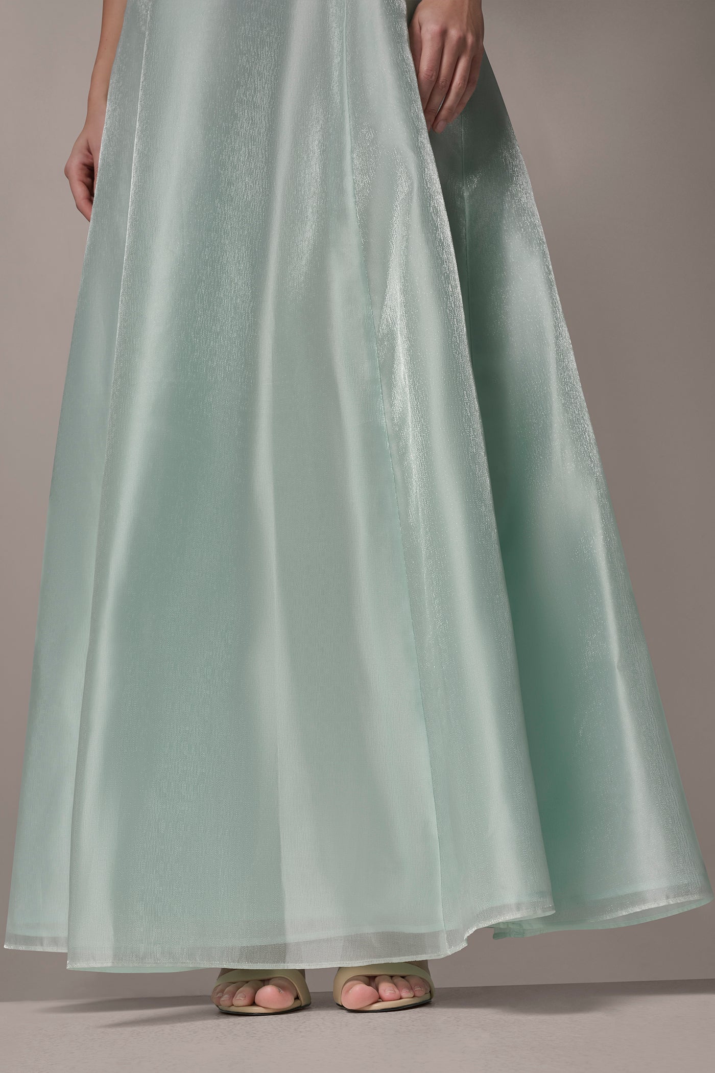 ORGANZA TWIST ONE-SHOULDER BALL GOWN VIEW 6 | Dresses & Jumpsuits