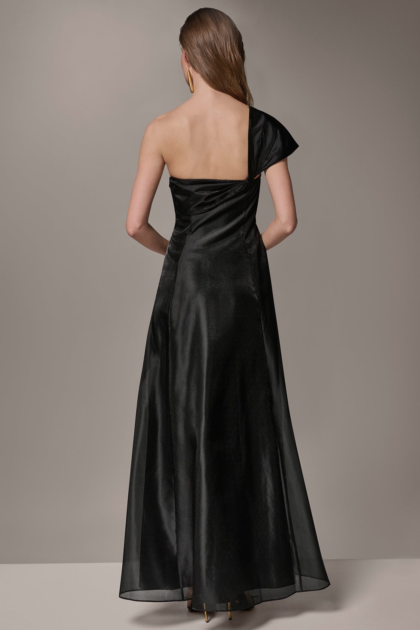 ORGANZA TWIST ONE-SHOULDER BALL GOWN | View 2 | Evening & Formal