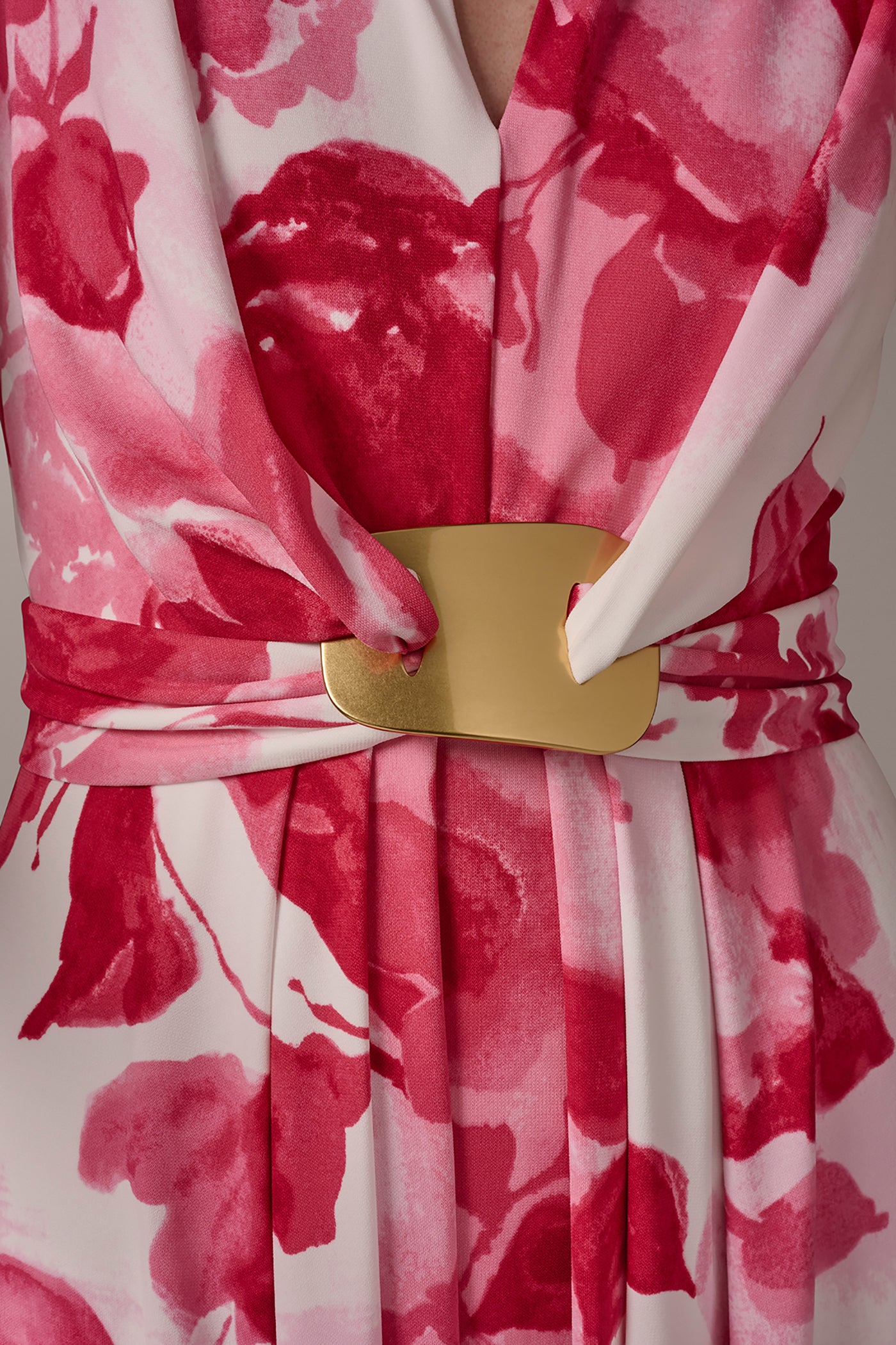 FLORAL MIDI A-LINE DRESS VIEW 5 | All Products