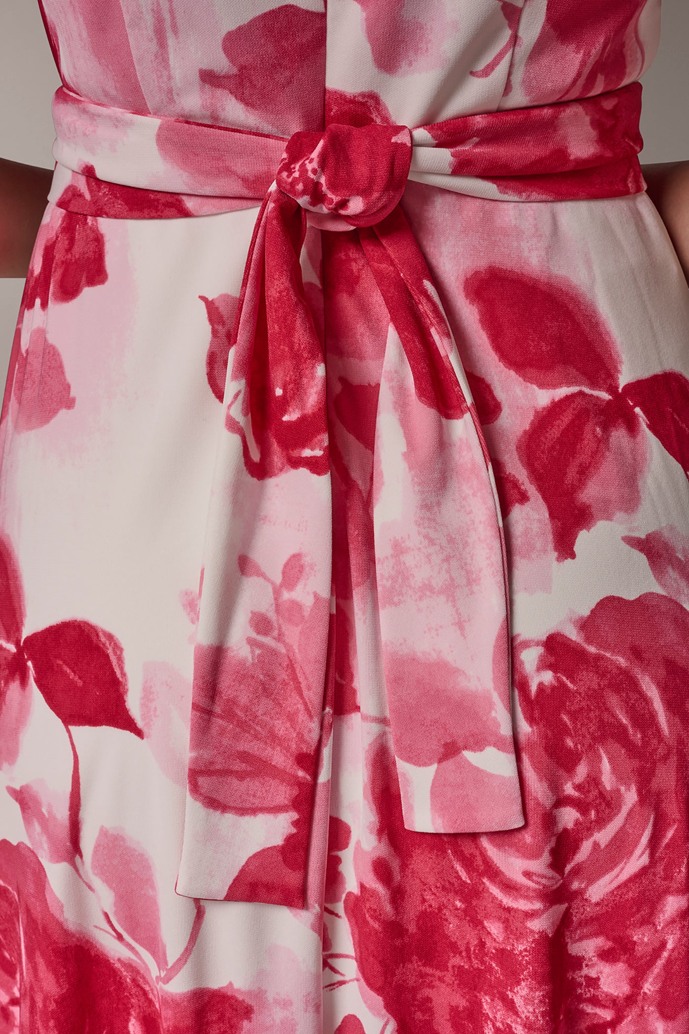 FLORAL MIDI A-LINE DRESS VIEW 6 | All Products