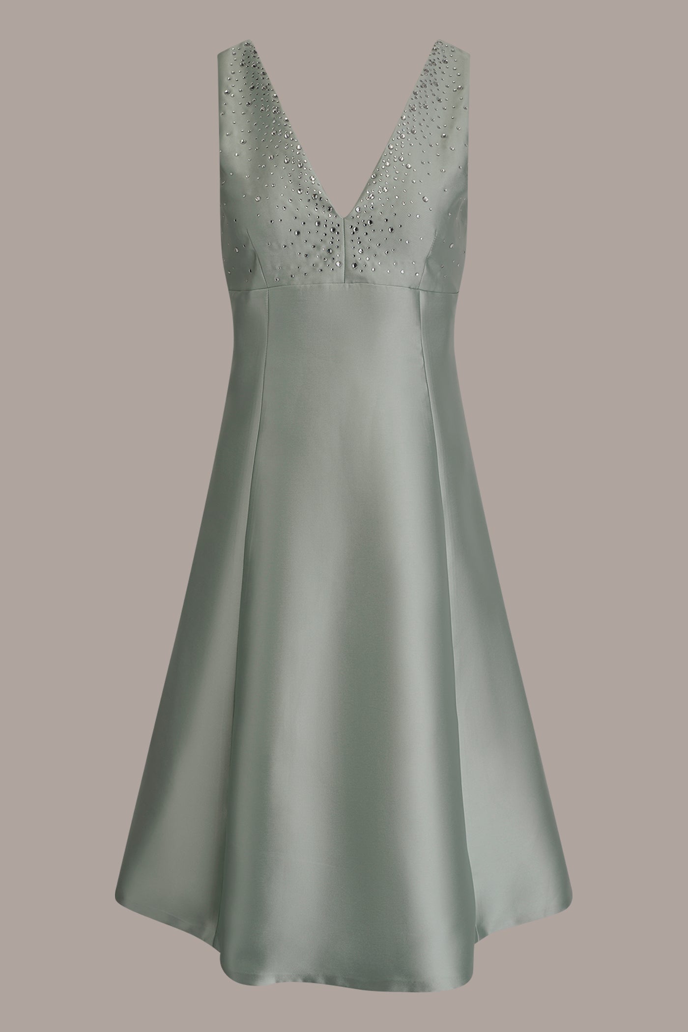 MIKADO CRYSTAL MIDI GOWN VIEW 9 | Dresses & Jumpsuits