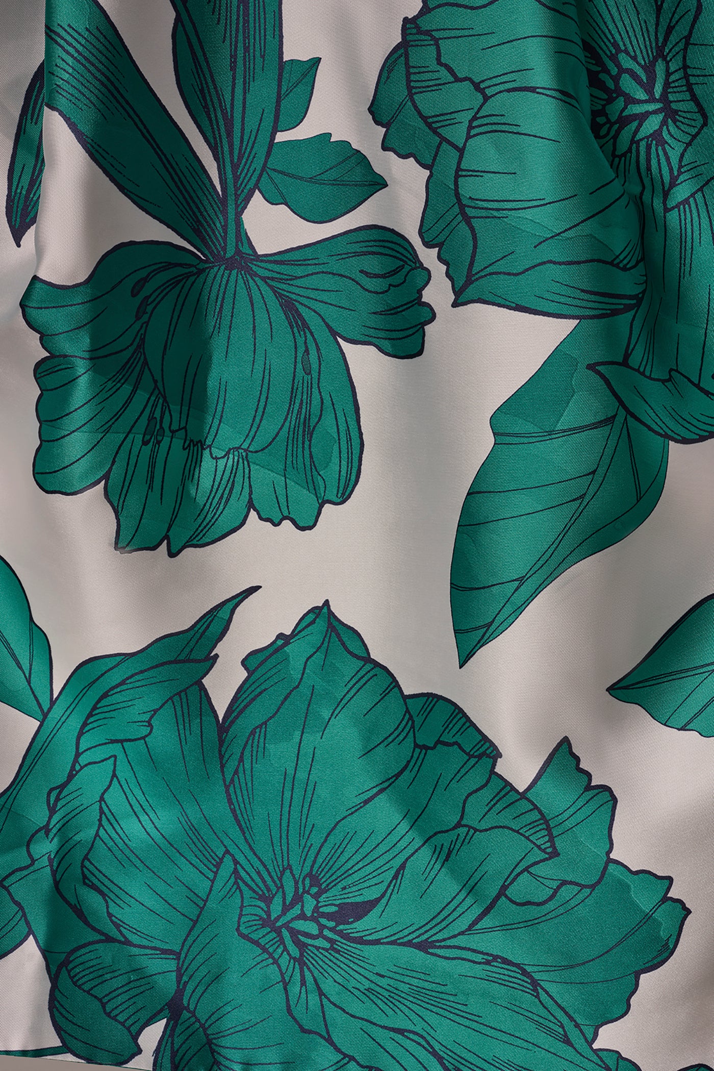 BOAT NECK FLORAL FIT AND FLARE MIDI COCKTAIL VIEW 7 | New clothing