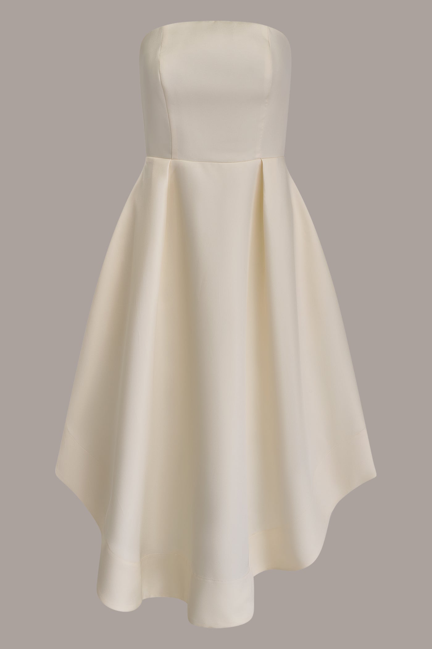 MIKADO STRAPLESS MIDI GOWN VIEW 10
