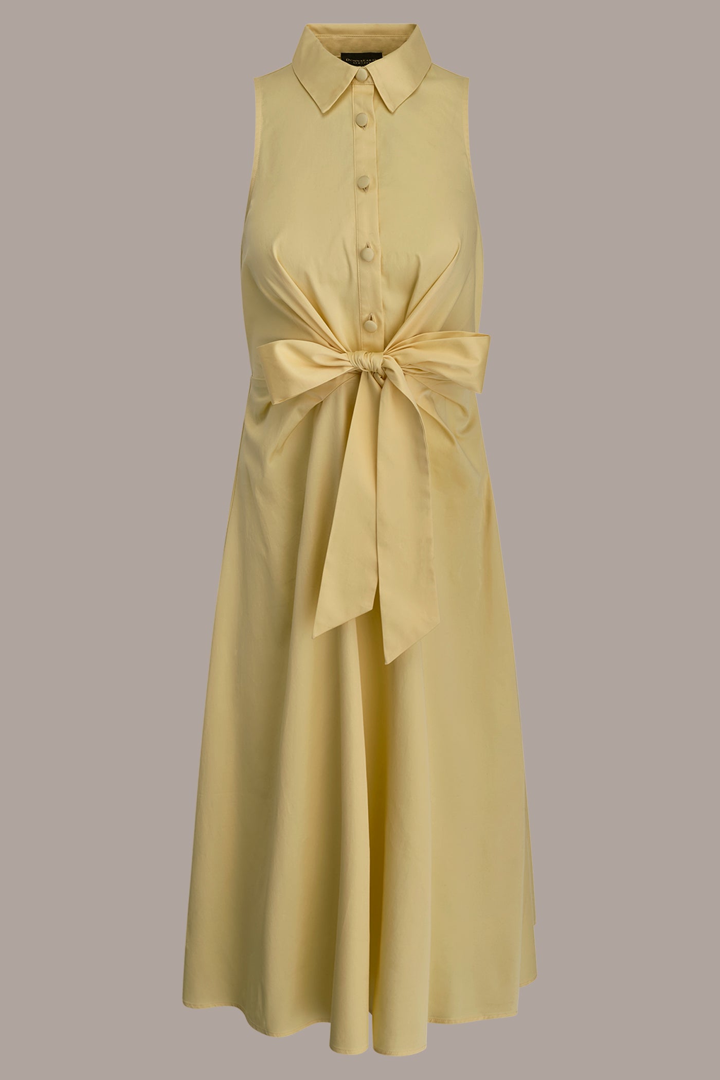 SATIN-JACQUARD WRAP-EFFECT MIDI HALTER DRESS VIEW 9 | New Dresses