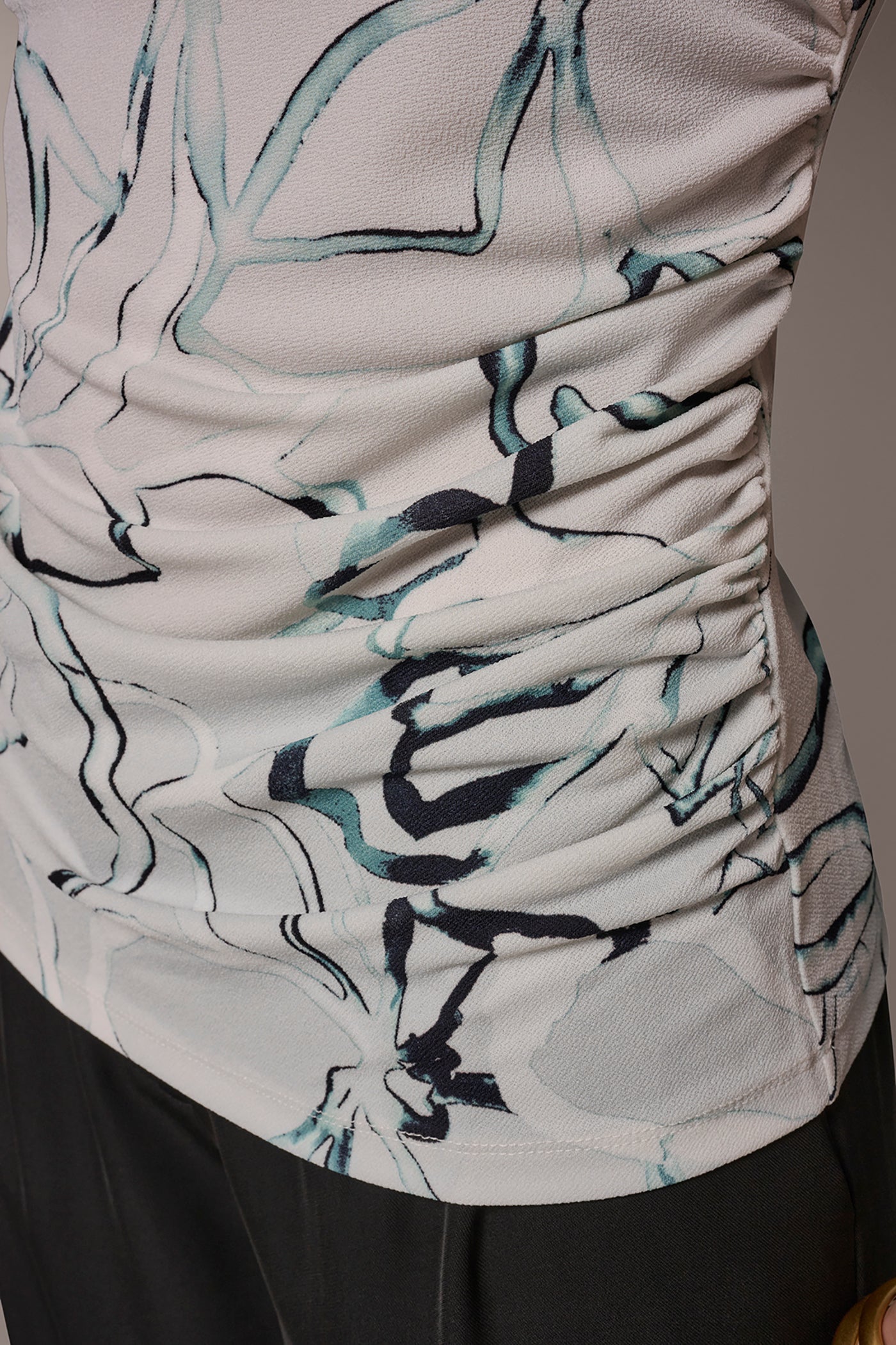 FLORAL BUTTON SHOULDER BLOUSE VIEW 6 | New Arrivals