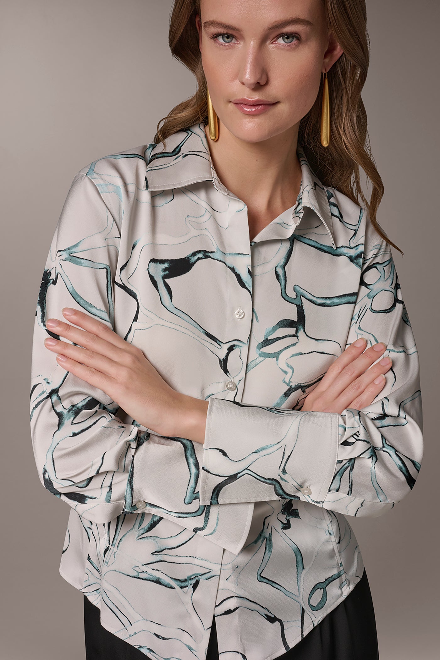 PRINTED BLOUSE VIEW 4 | New Arrivals