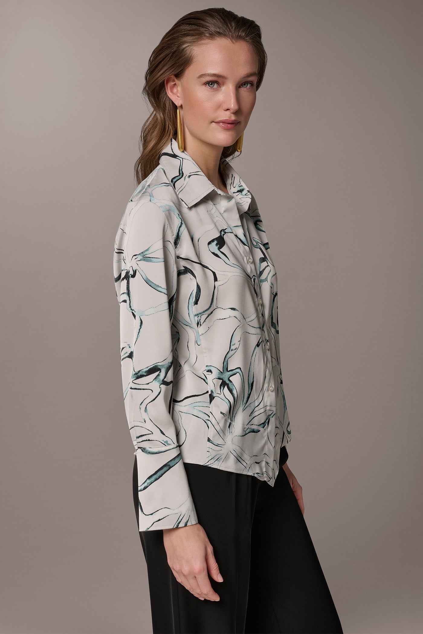 PRINTED BLOUSE VIEW 3 | New Arrivals