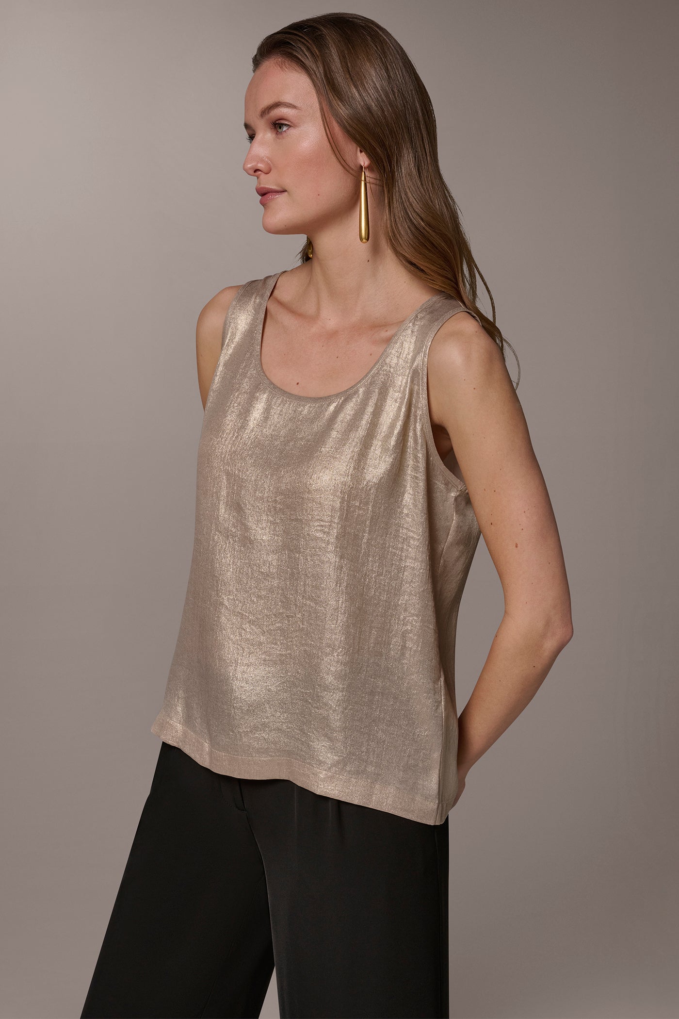 SATIN CAMISOLE VIEW 3 | Clothing