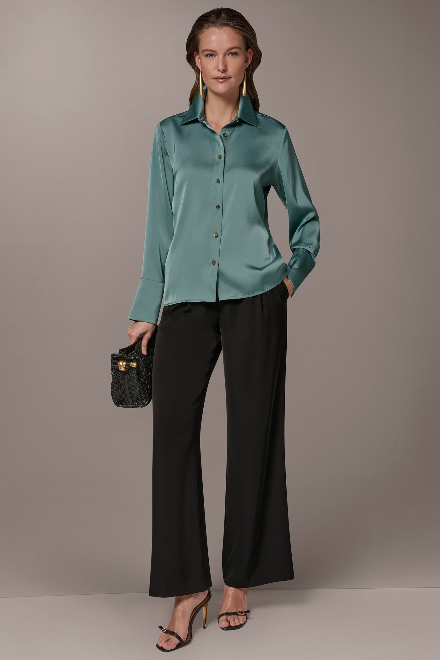 SATIN BLOUSE VIEW 8 | All Products