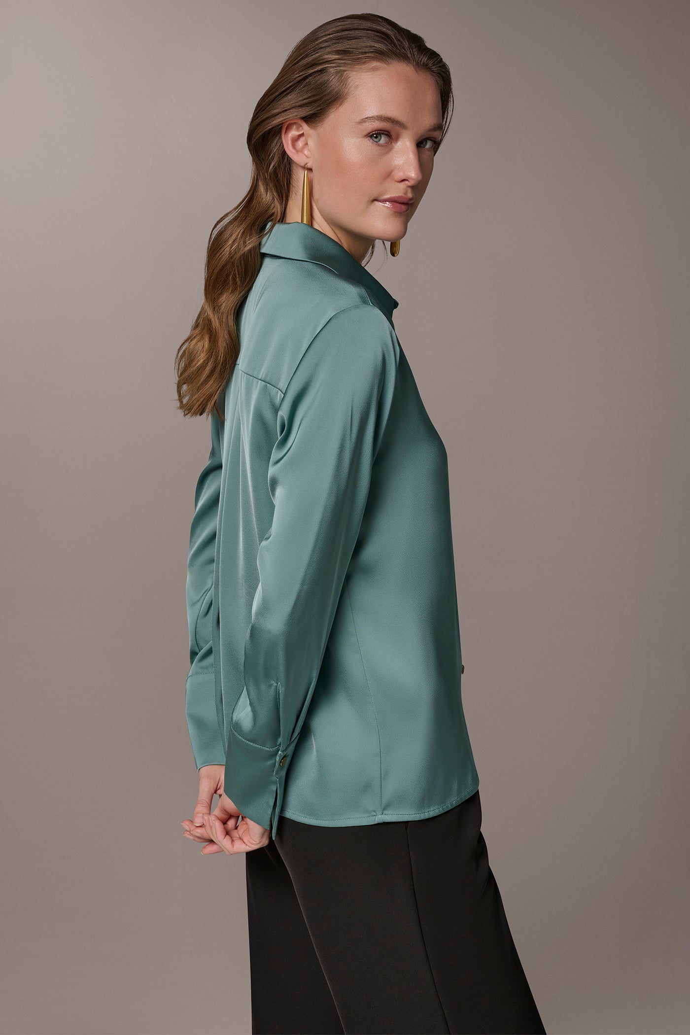 SATIN BLOUSE VIEW 3 | All Products