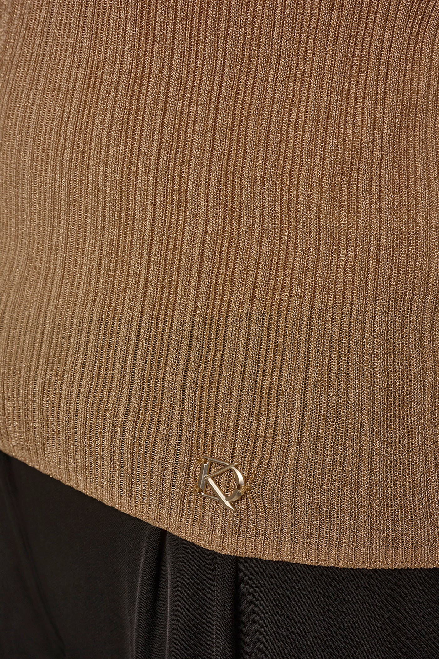 METALLIC SWEATER TANK VIEW 6 | Suits and Separates