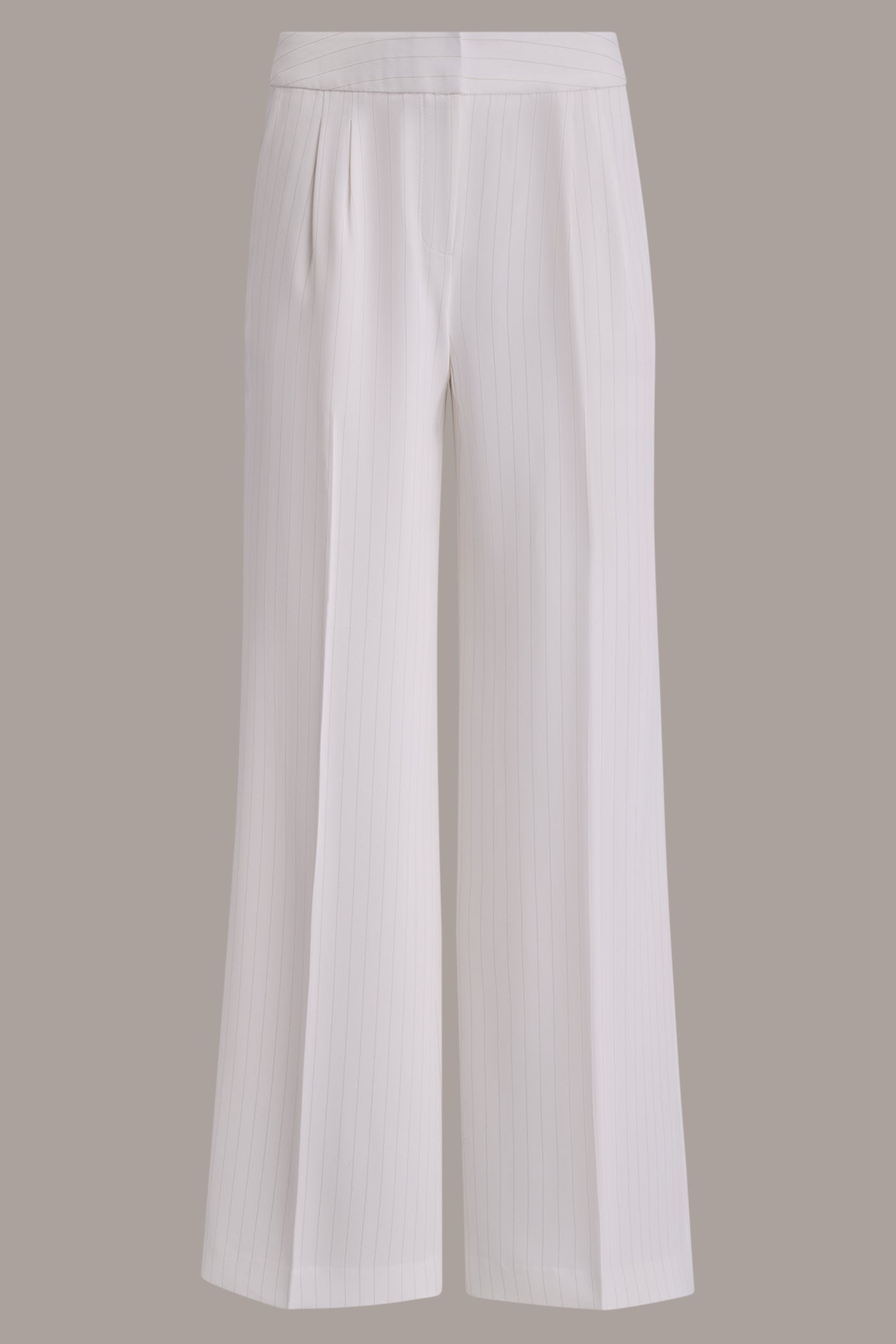 MID-RISE PINSTRIPE WIDE-LEG SUIT PANT VIEW 7 | All Products