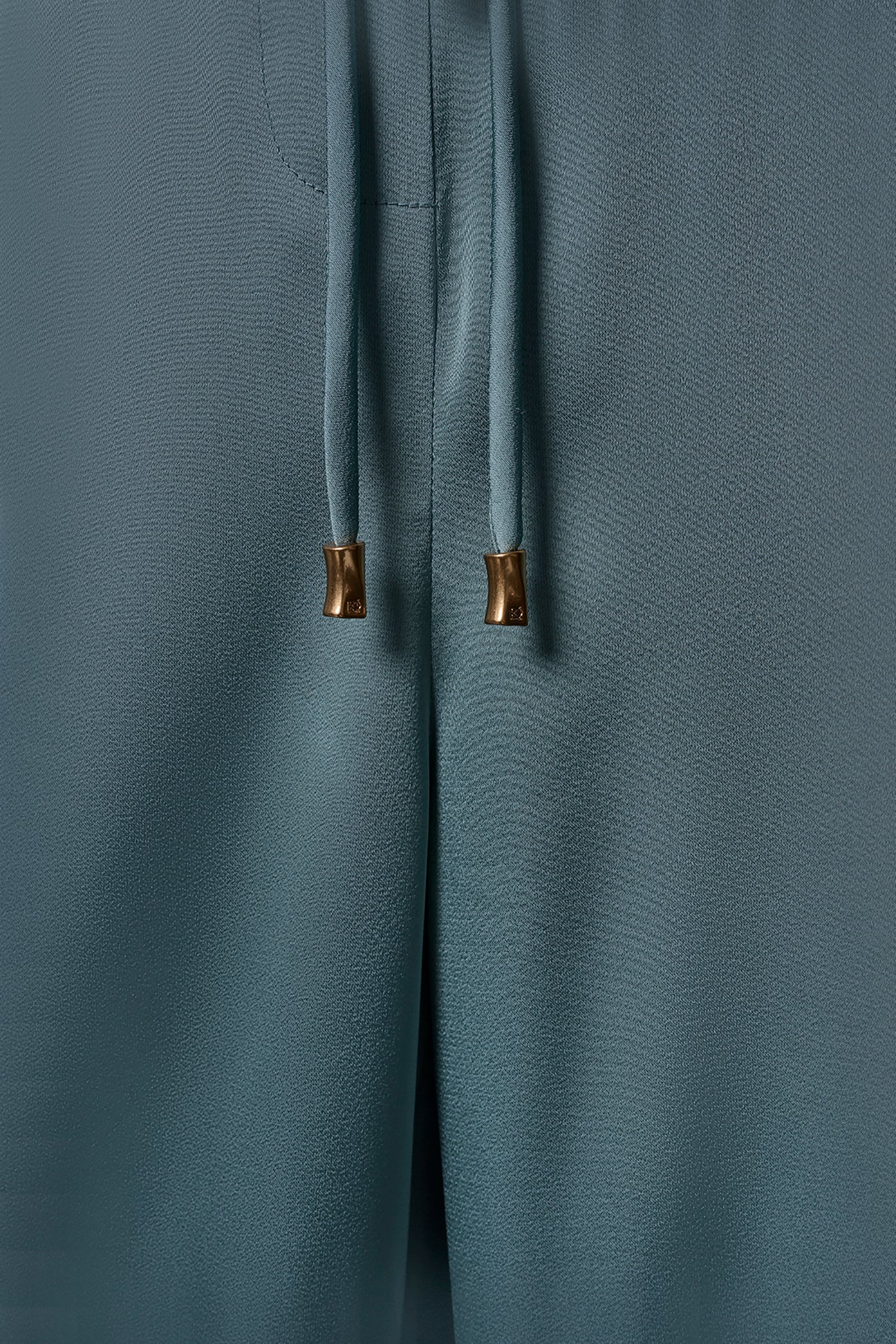 SATIN HIGH-RISE WIDE-LEG PANT VIEW 6 | Pants