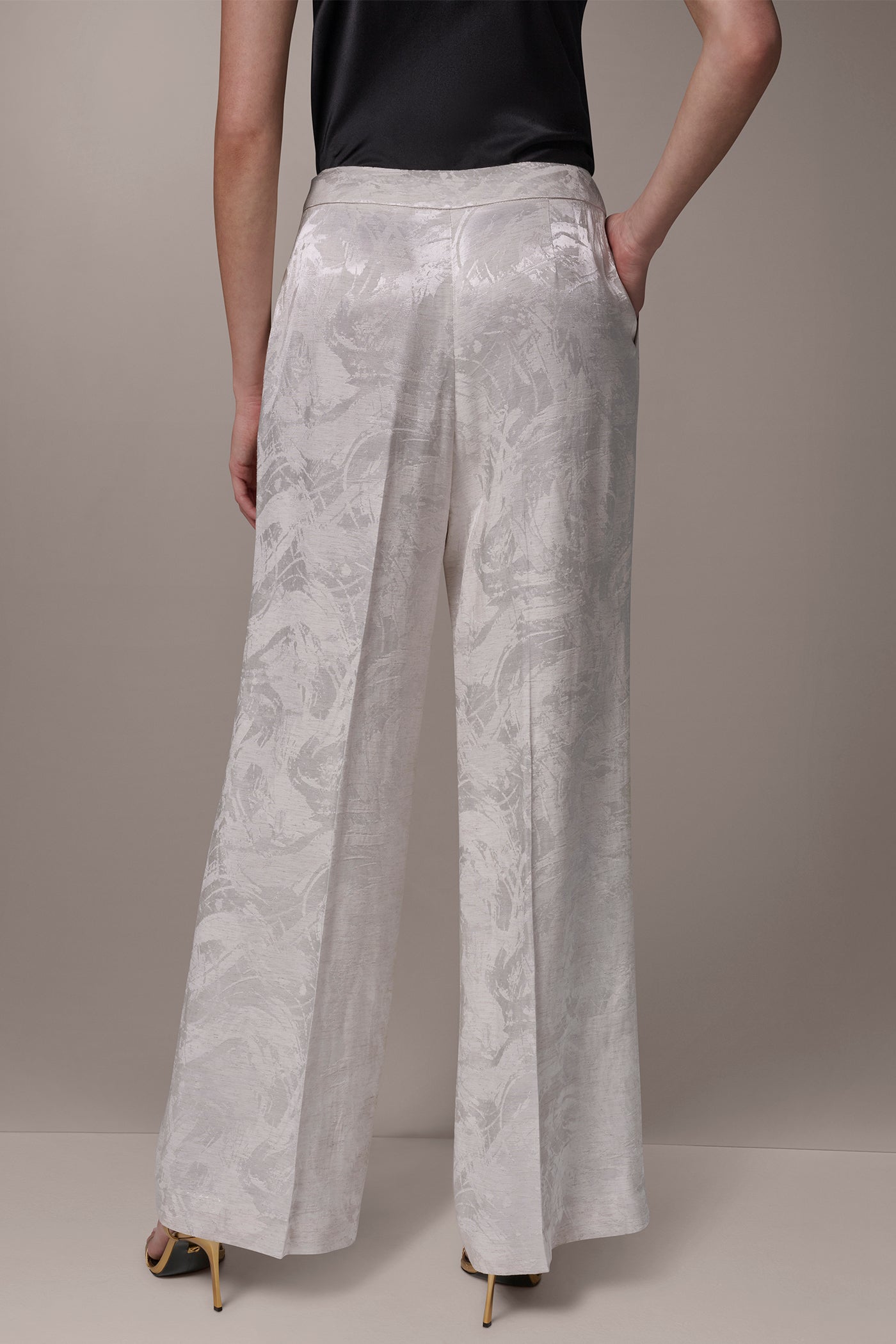 EXTRA HIGH-RISE WIDE-LEG SUIT PANT | View 2 | New clothing