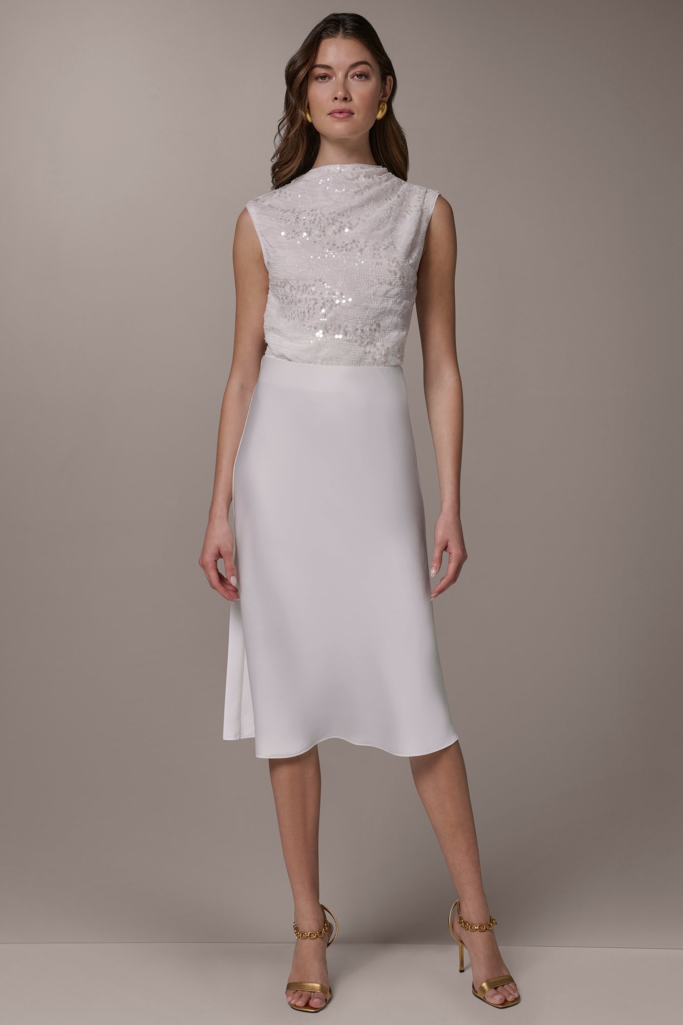 BIAS MIDI SKIRT VIEW 6 | Clothing