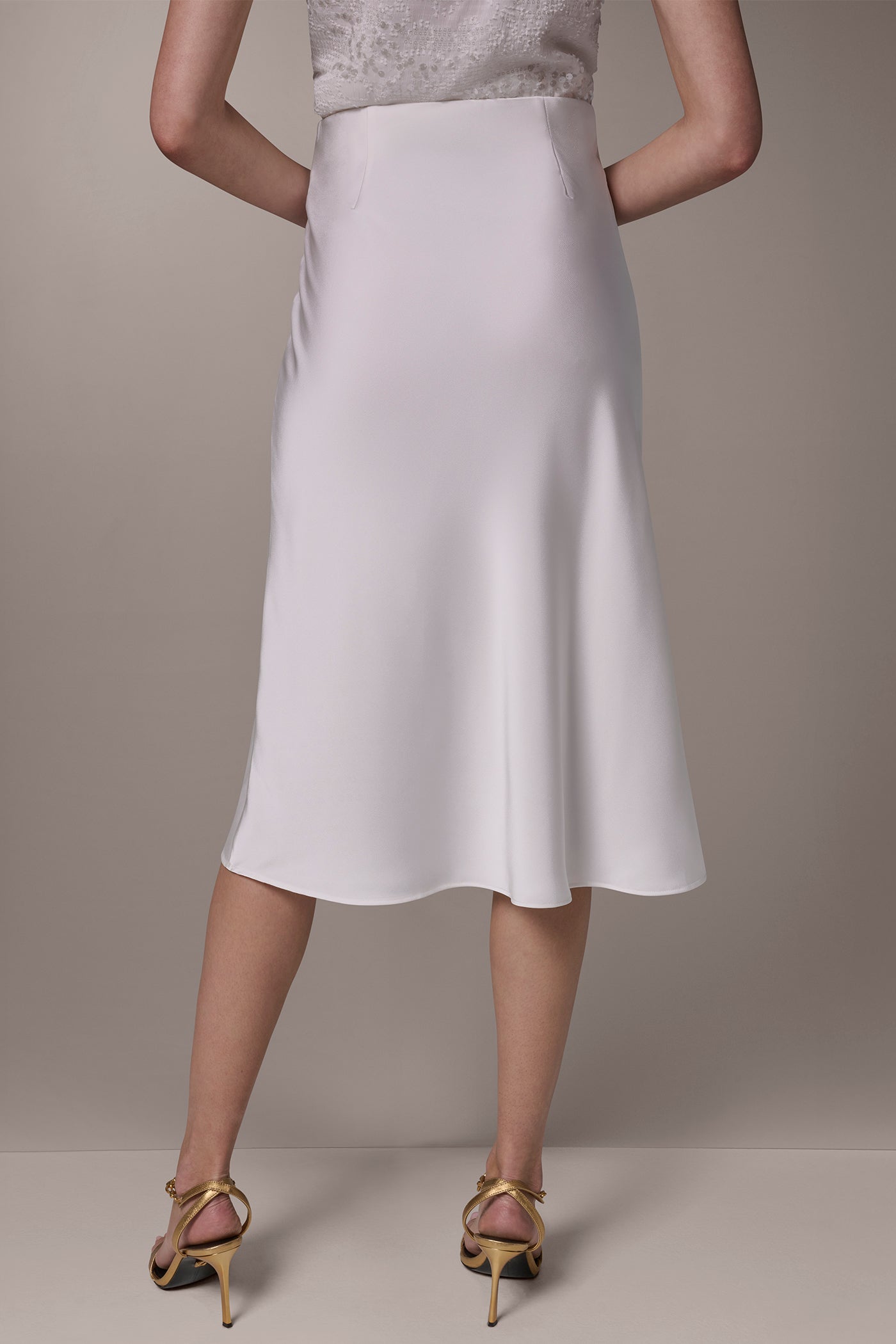 BIAS MIDI SKIRT | View 2 | Clothing