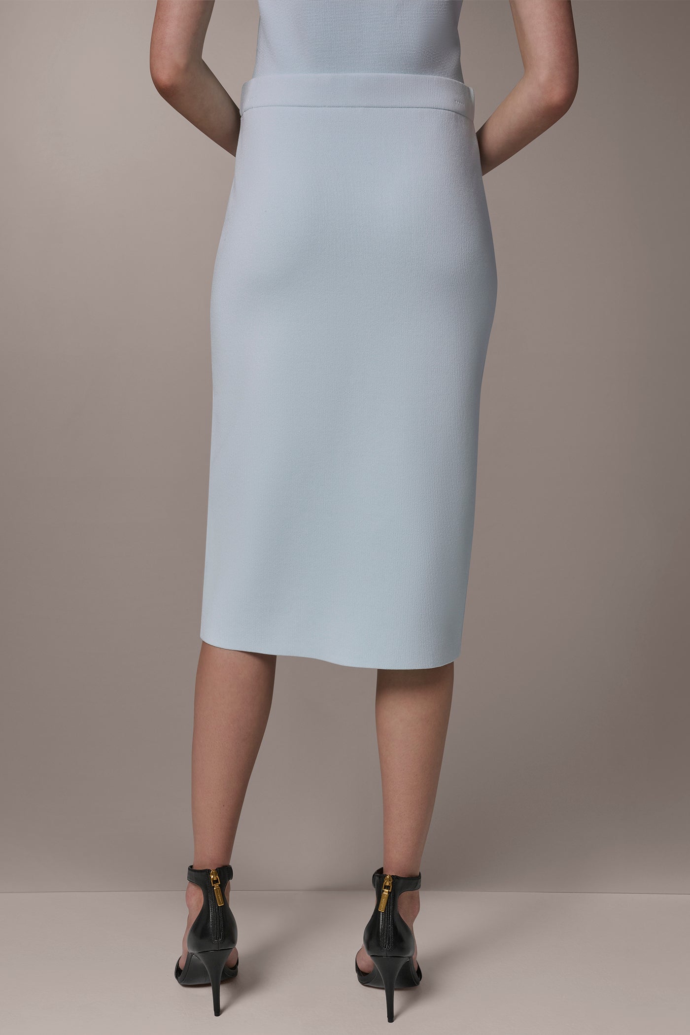 STRAIGHT SWEATER SKIRT | View 2 | Clothing