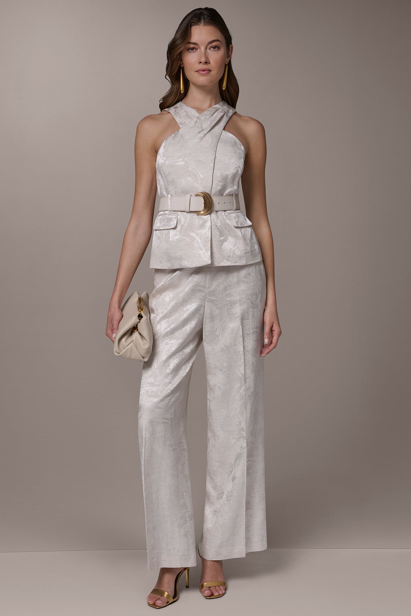 CROPPED CROSSOVER SUIT TOP VIEW 8 | All Products